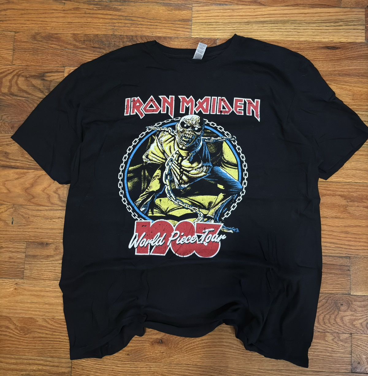 Iron Maiden Vintage iron maiden shirt Size US XL / EU 56 / 4 - 1 Thumbnail