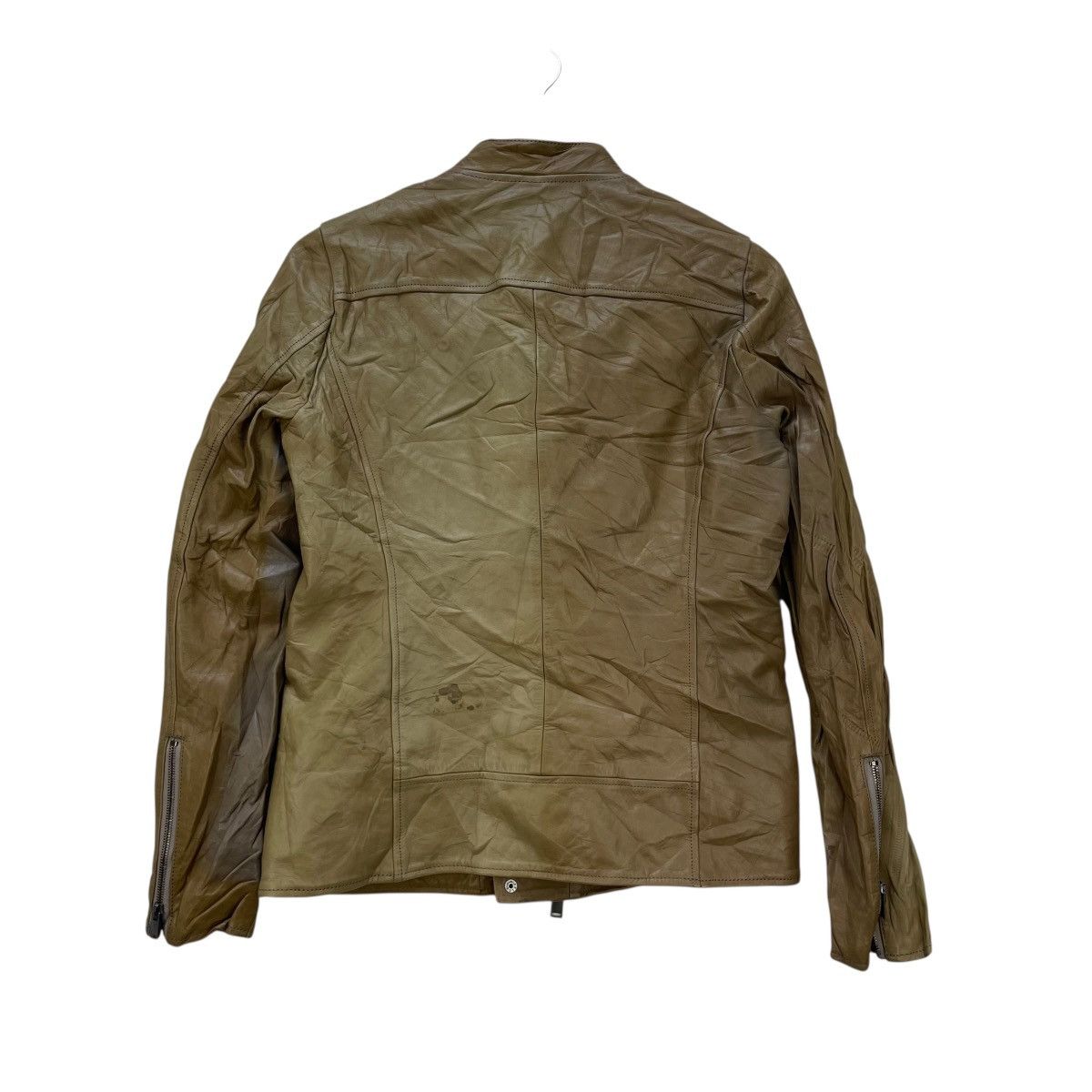 junhashimoto 💥 Junhashimoto Cowhide Leather Biker Jacket Made In Japan Size M / US 6-8 / IT 42-44 - 3 Thumbnail