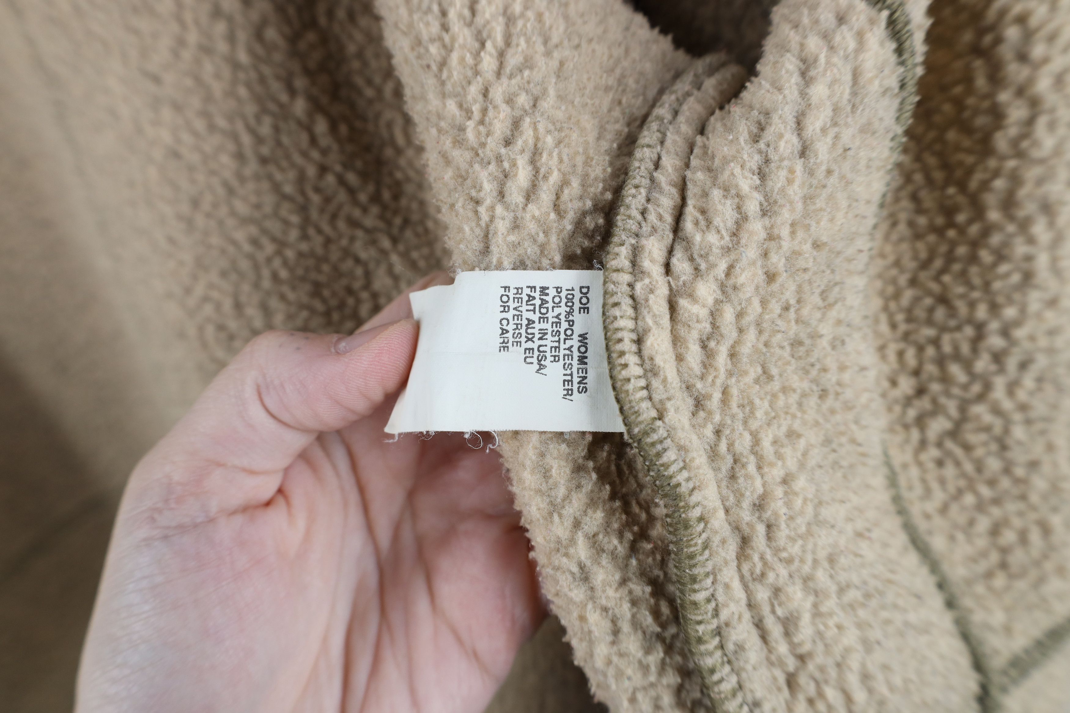 Woolrich Woolen Mills Vintage 90s Woolrich Polartec Fleece Full Zip Hooded Jacket Size XL / US 12-14 / IT 48-50 - 10 Thumbnail