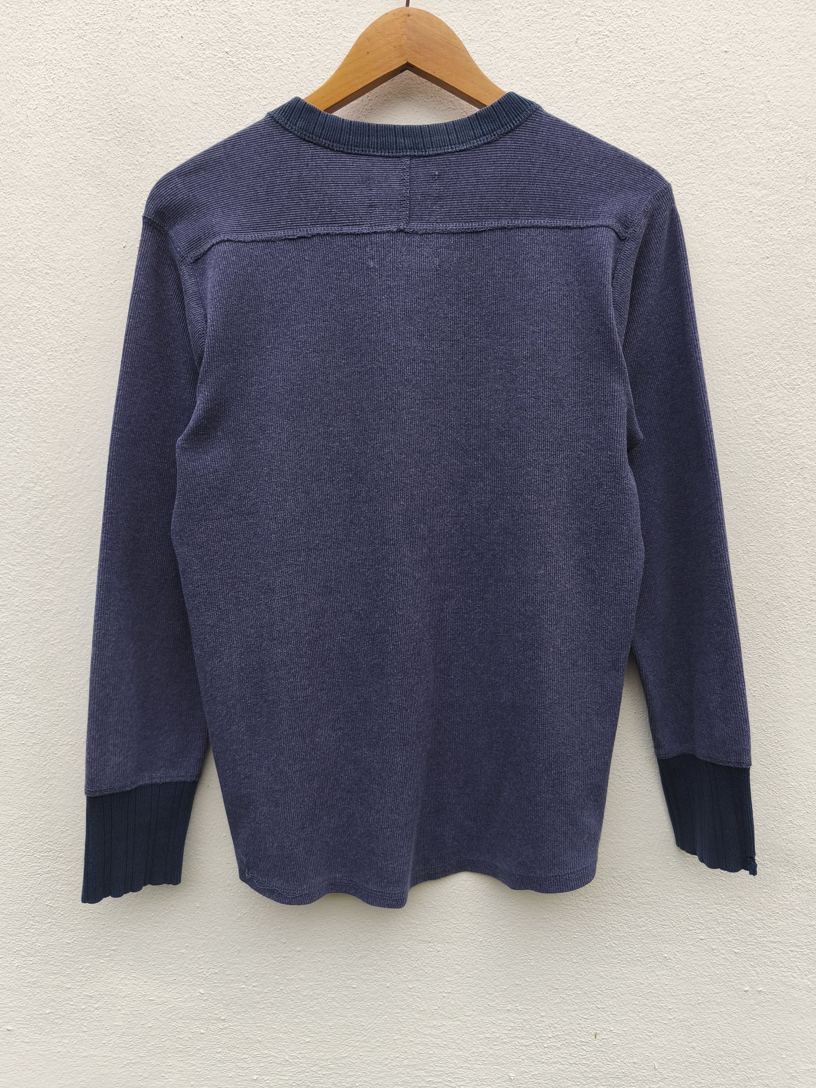 I.N.C Houston INC long sleeve USN Inspector Henley shirt Size US L / EU 52-54 / 3 - 3 Thumbnail