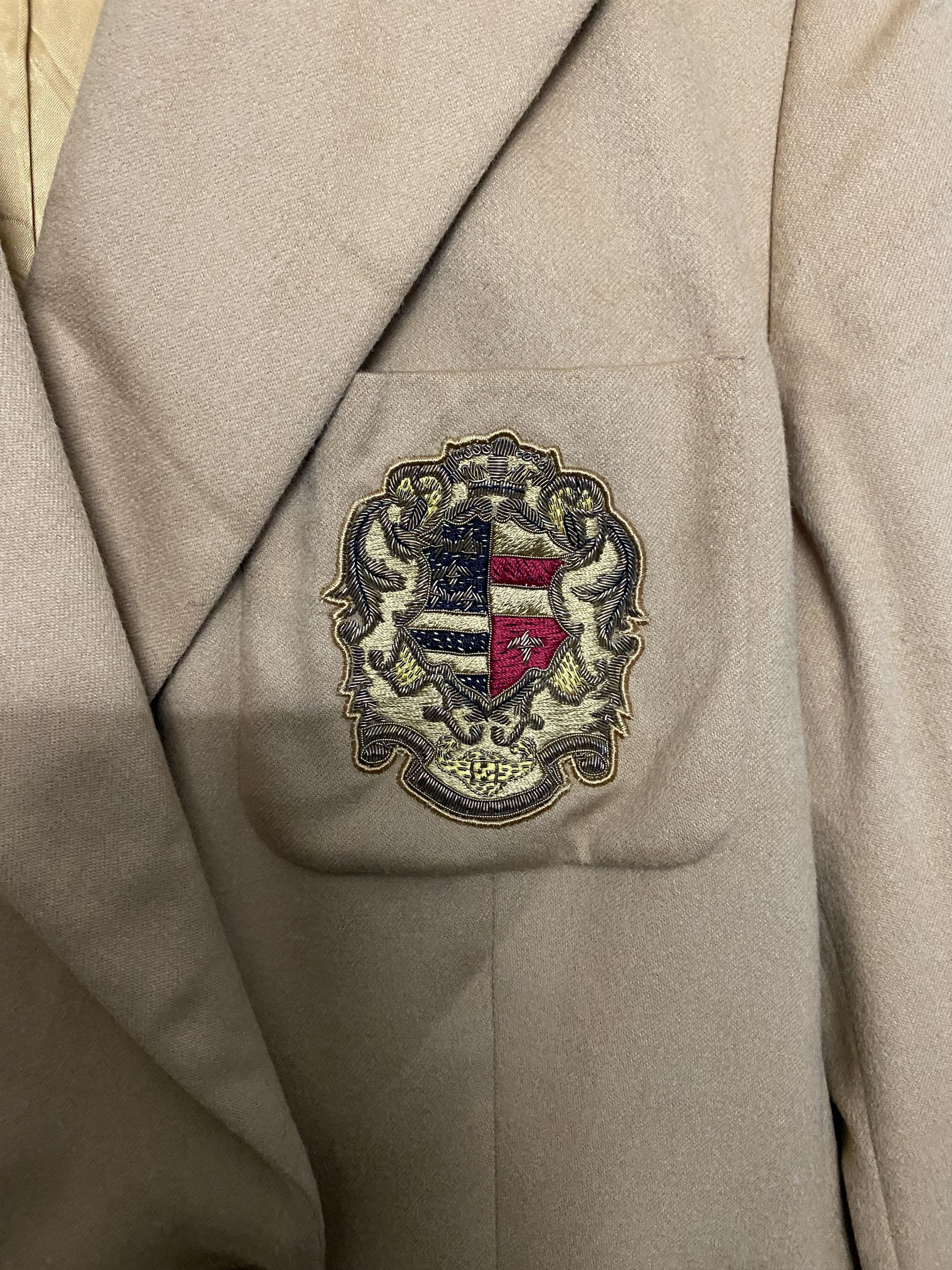 Escada ESCADA BY MARGARETHA LEY PIACENZA CASHMERE CREST BLAZER Size M / US 6-8 / IT 42-44 - 6 Thumbnail
