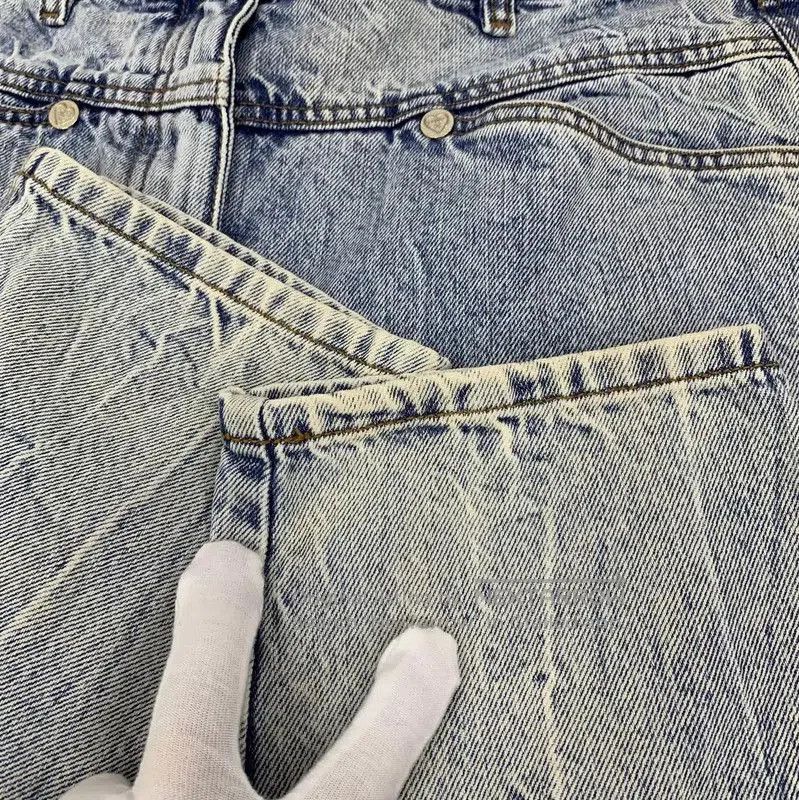 Chanel Chanel Light Blue Cotton Women's Denim Pants . Size 23" - 9 Thumbnail