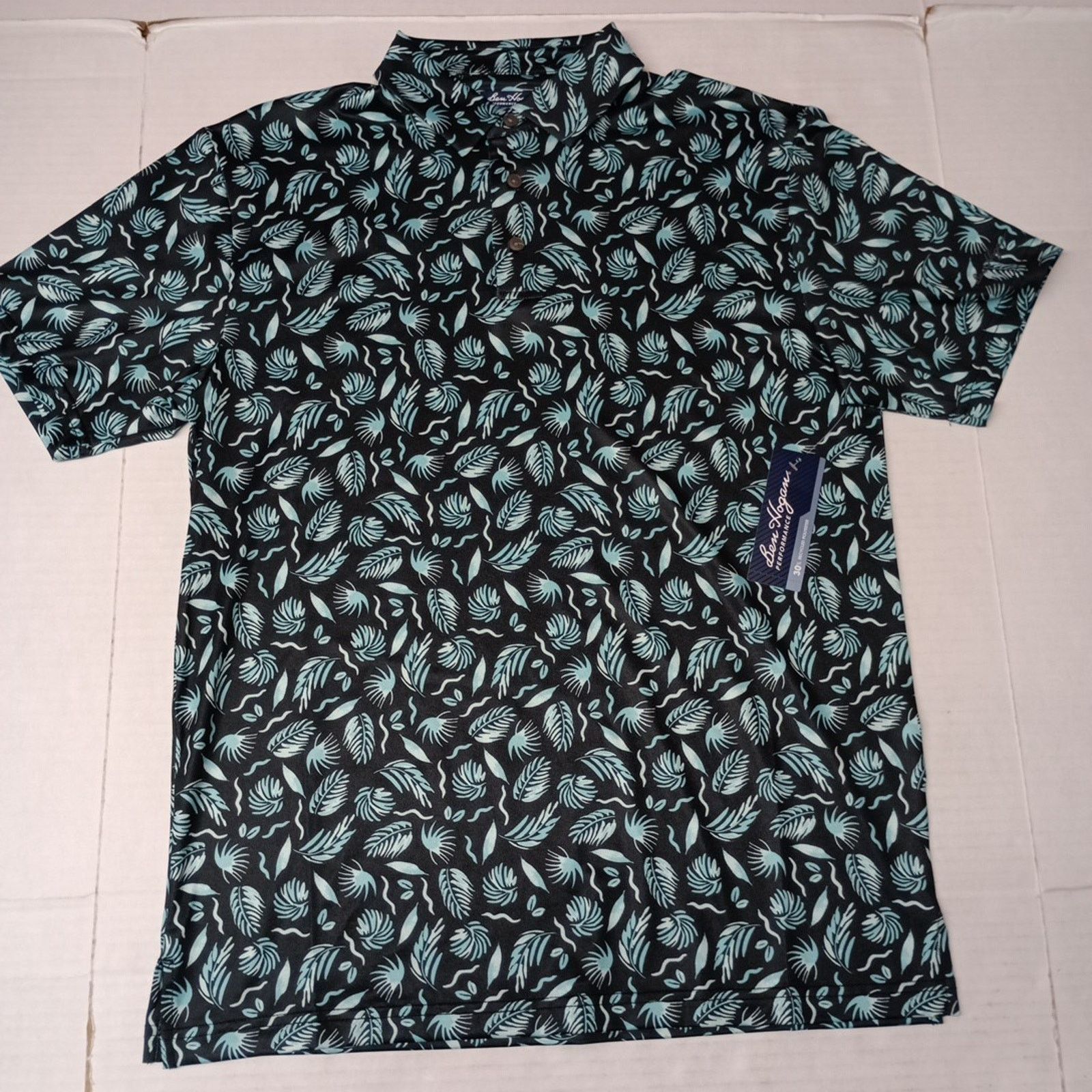 Other Ben Hogan Polo Shirt Men's Size S 34/36 Floral Print UPF 15 Size US S / EU 44-46 / 1 - 1 Thumbnail