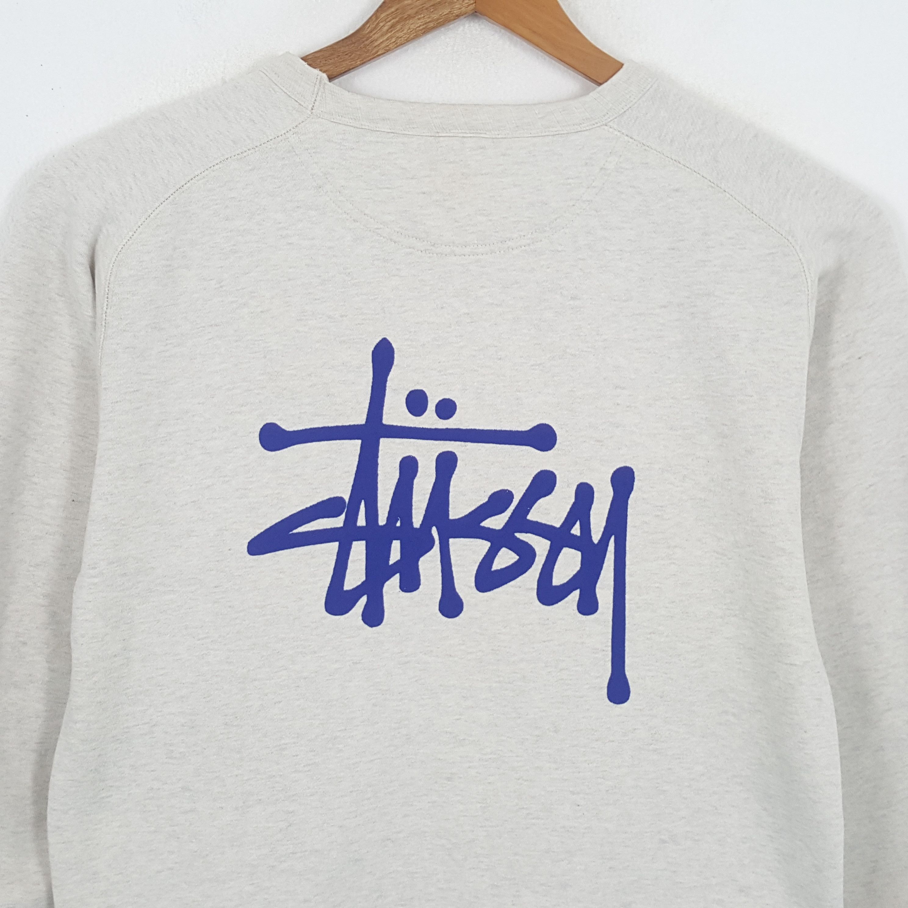Stussy × Vintage Vintage STUSSY Streetwear Skateboard Logo Style Sweatshirts Size US M / EU 48-50 / 2 - 2 Thumbnail