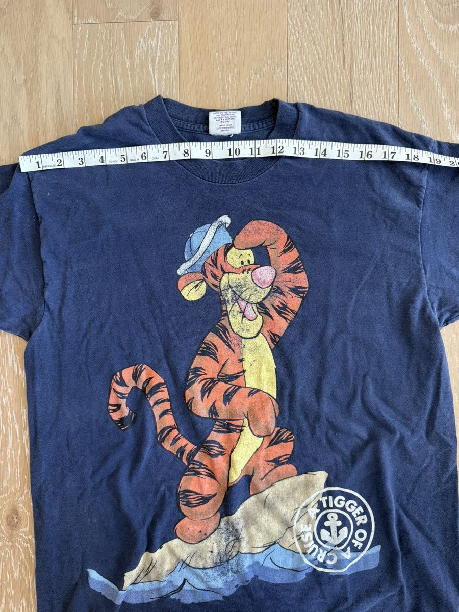 Disney Vintage Disney Tigger Cruise Sailor Winnie the Pooh shirt Size L / US 10 / IT 46 - 11 Thumbnail