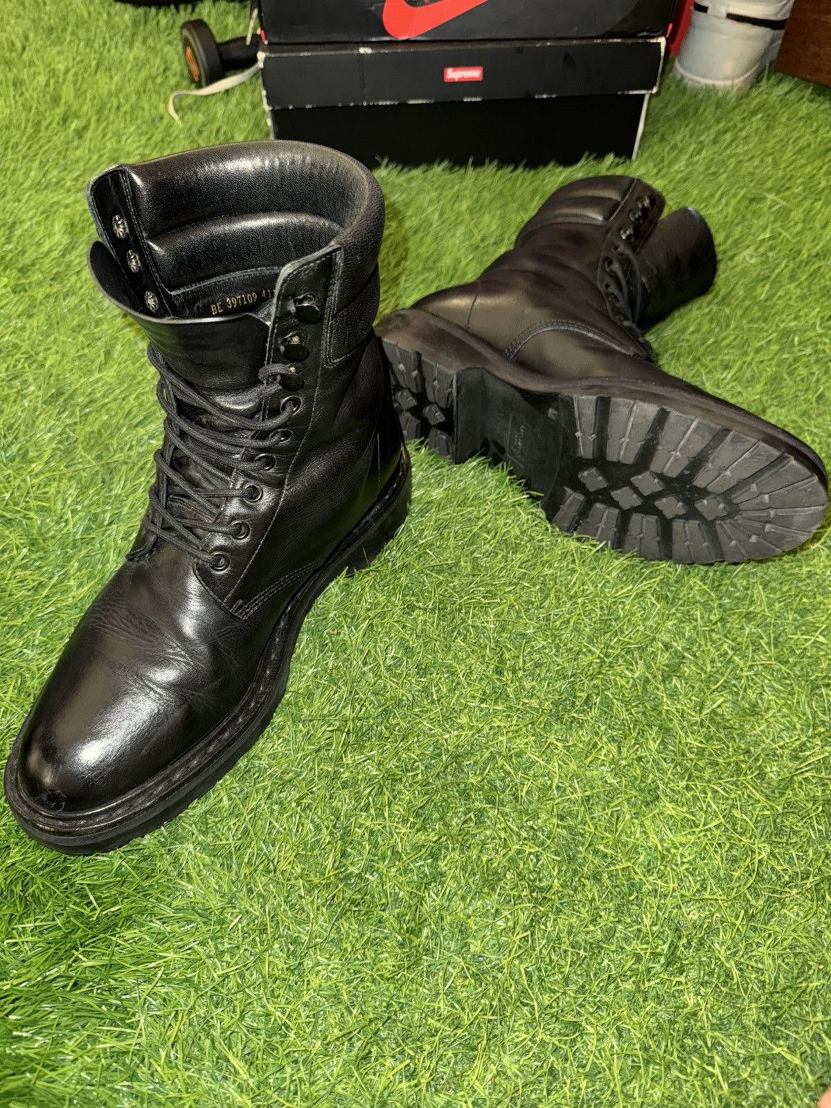 Saint Laurent Paris Saint Laurent Commando Combat Boots Size US 8.5 / EU 41-42 - 8 Thumbnail