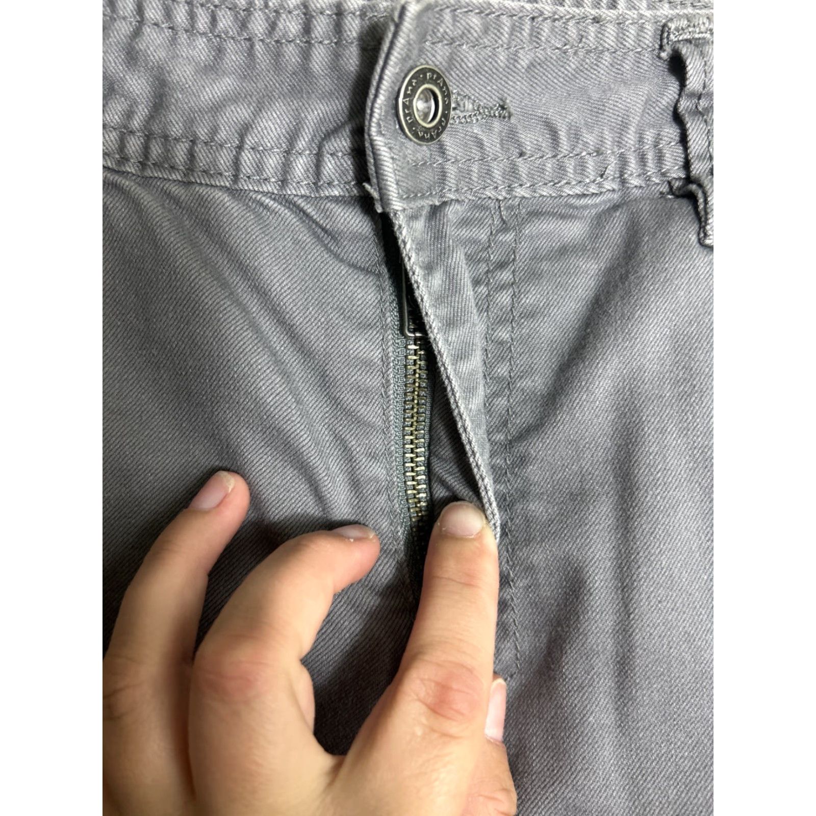 Prana prAna Slim Jeans Gray Wash 34x29 Mens SlimFit 34 Gray Skinny Regular Fit Size US 34 / EU 50 - 6 Thumbnail