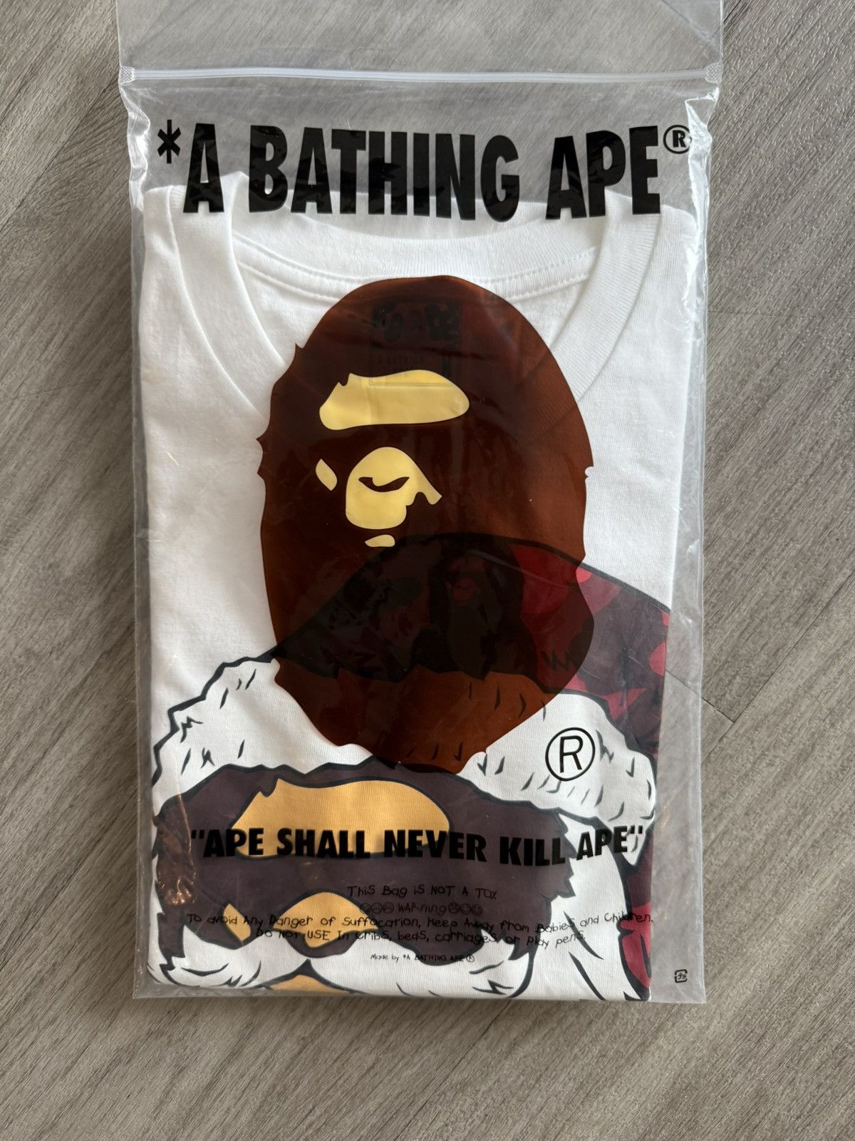 Bape Bape Holiday Tee Size US M / EU 48-50 / 2 - 3 Thumbnail