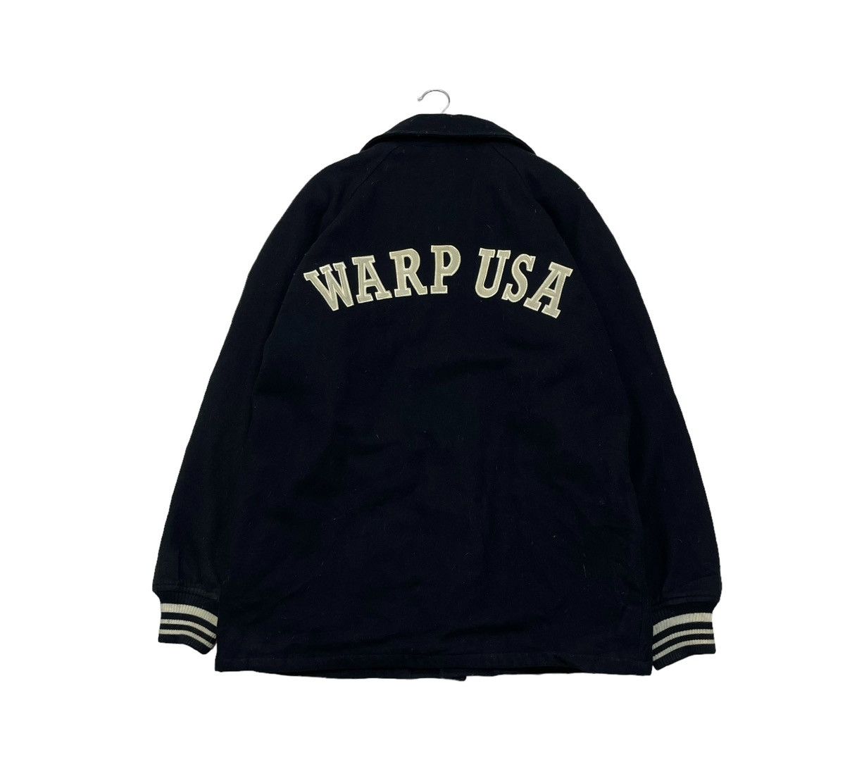Hook-Ups VTG Warp USA Skateboarding Varsity Jacket Size US XL / EU 56 / 4 - 1 Thumbnail
