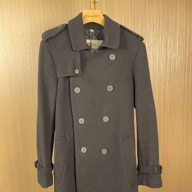 Burberry Burberry Black Wool Ladies Coat Size XL / US 12-14 / IT 48-50 - 1 Thumbnail