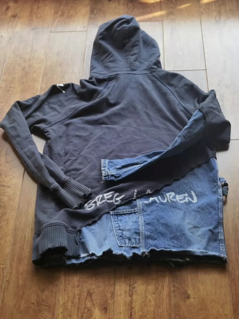 Greg Lauren Greg Lauren size2 Splicing hooded sweatshirt Size US M / EU 48-50 / 2 - 2 Thumbnail