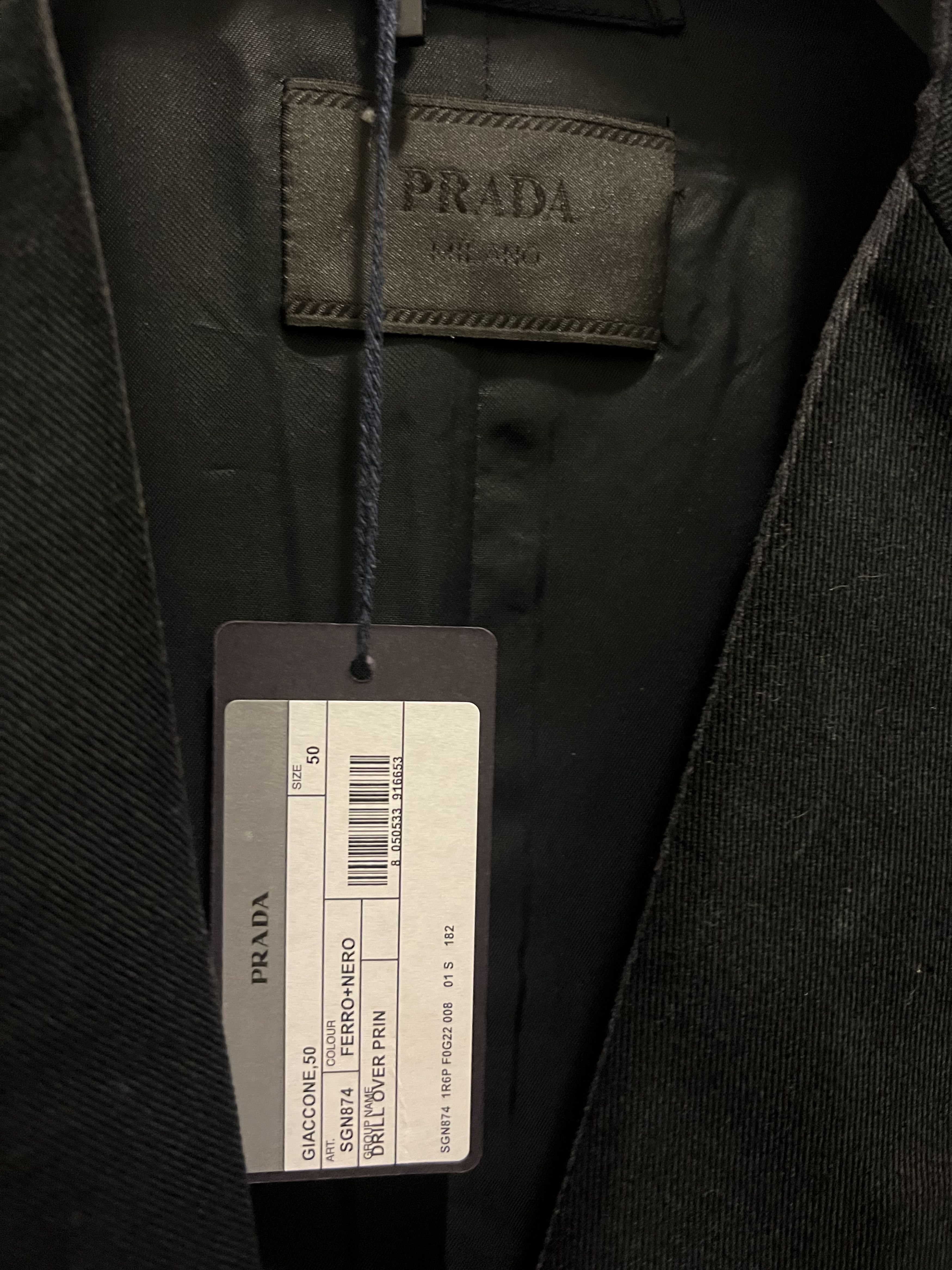 Prada Prada AW18 Overprinted Blazer Size 50R - 3 Thumbnail
