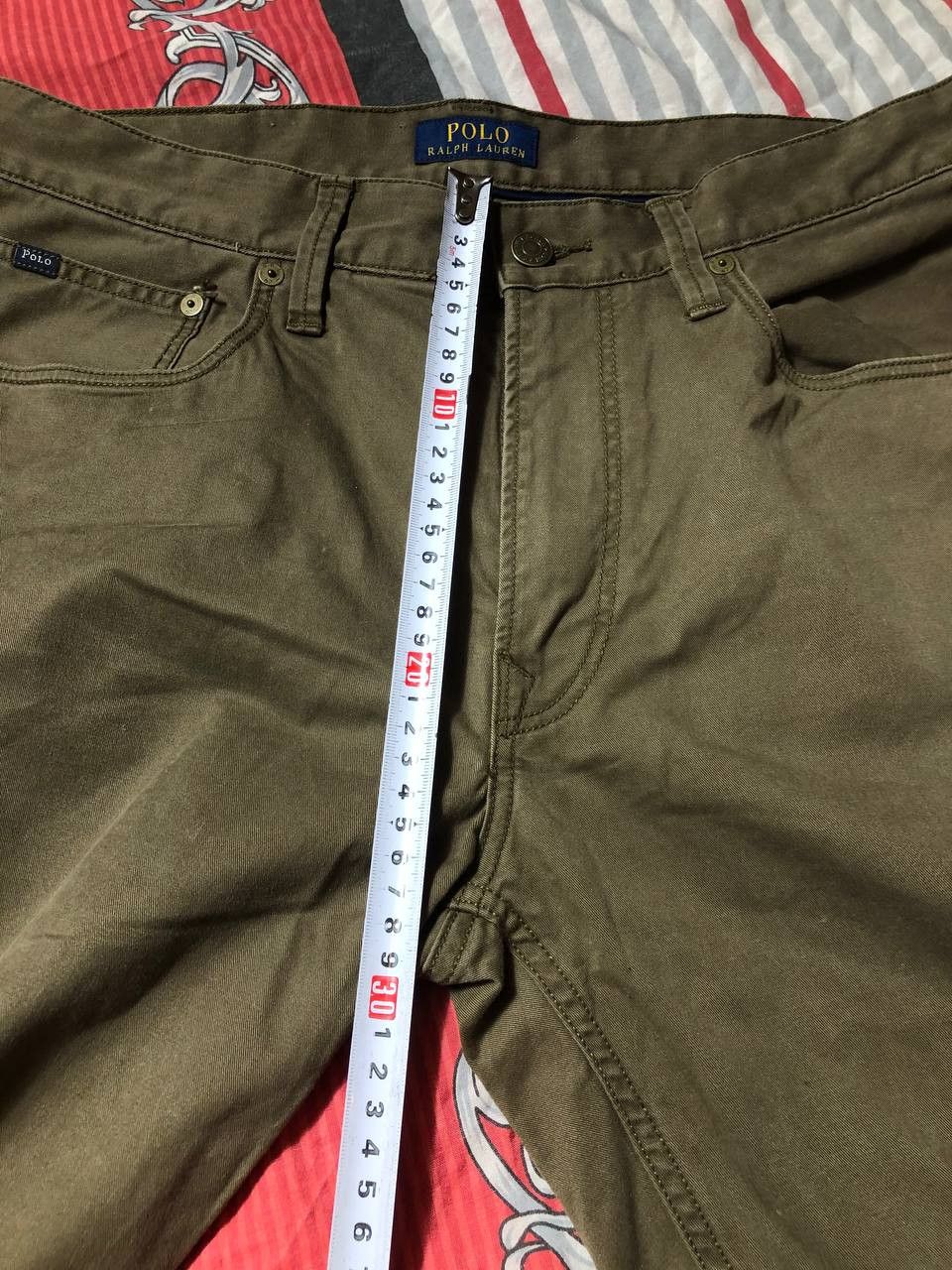 Polo Ralph Lauren Dirty Painted Distressed Thrashed Faded Baggy Jeans Y2K Size US 32 / EU 48 - 6 Thumbnail
