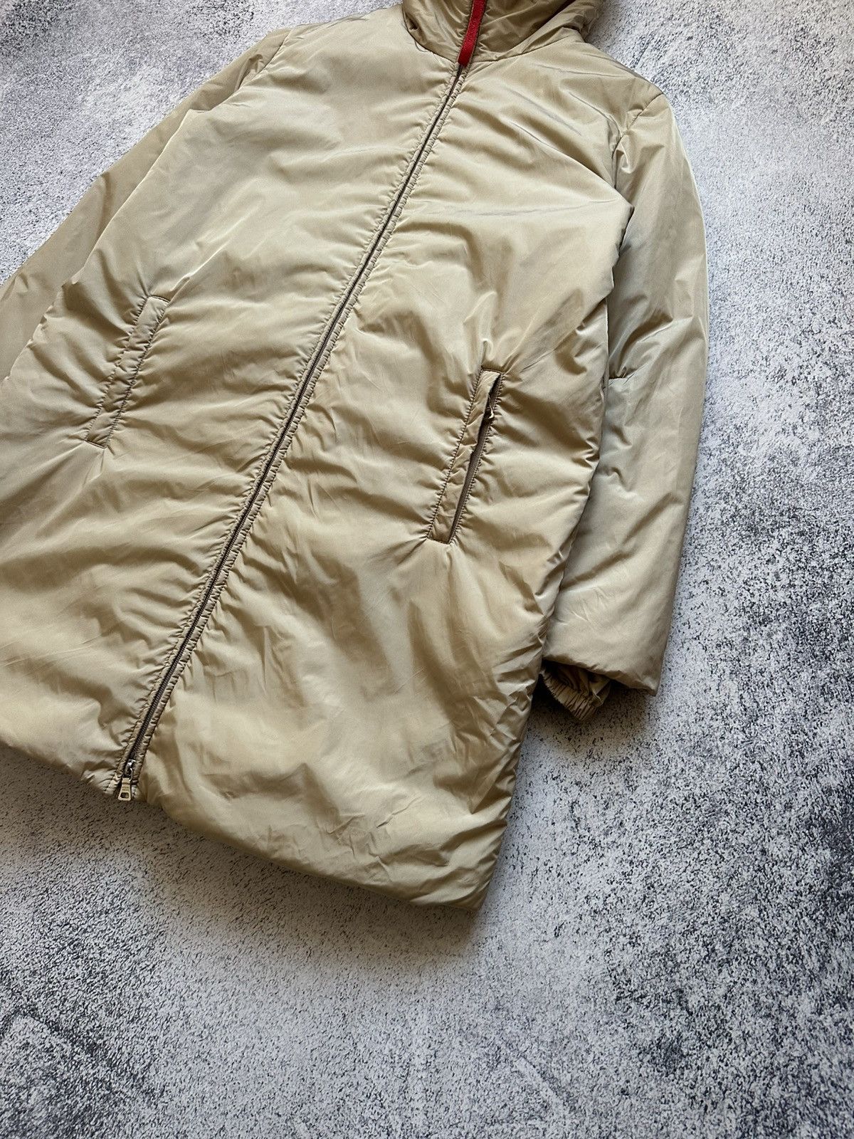 Prada Vintage Prada F/W 99 Nylon Parka Ski Jacket Beige Archive Size L / US 10 / IT 46 - 11 Thumbnail