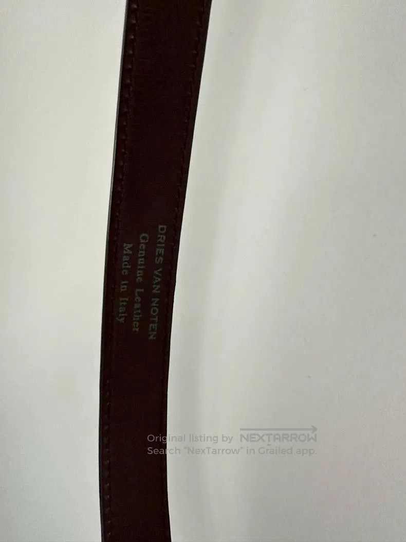Dries Van Noten Dries Van Noten Snakeskin Pattern Belt. Size ONE SIZE - 3 Thumbnail