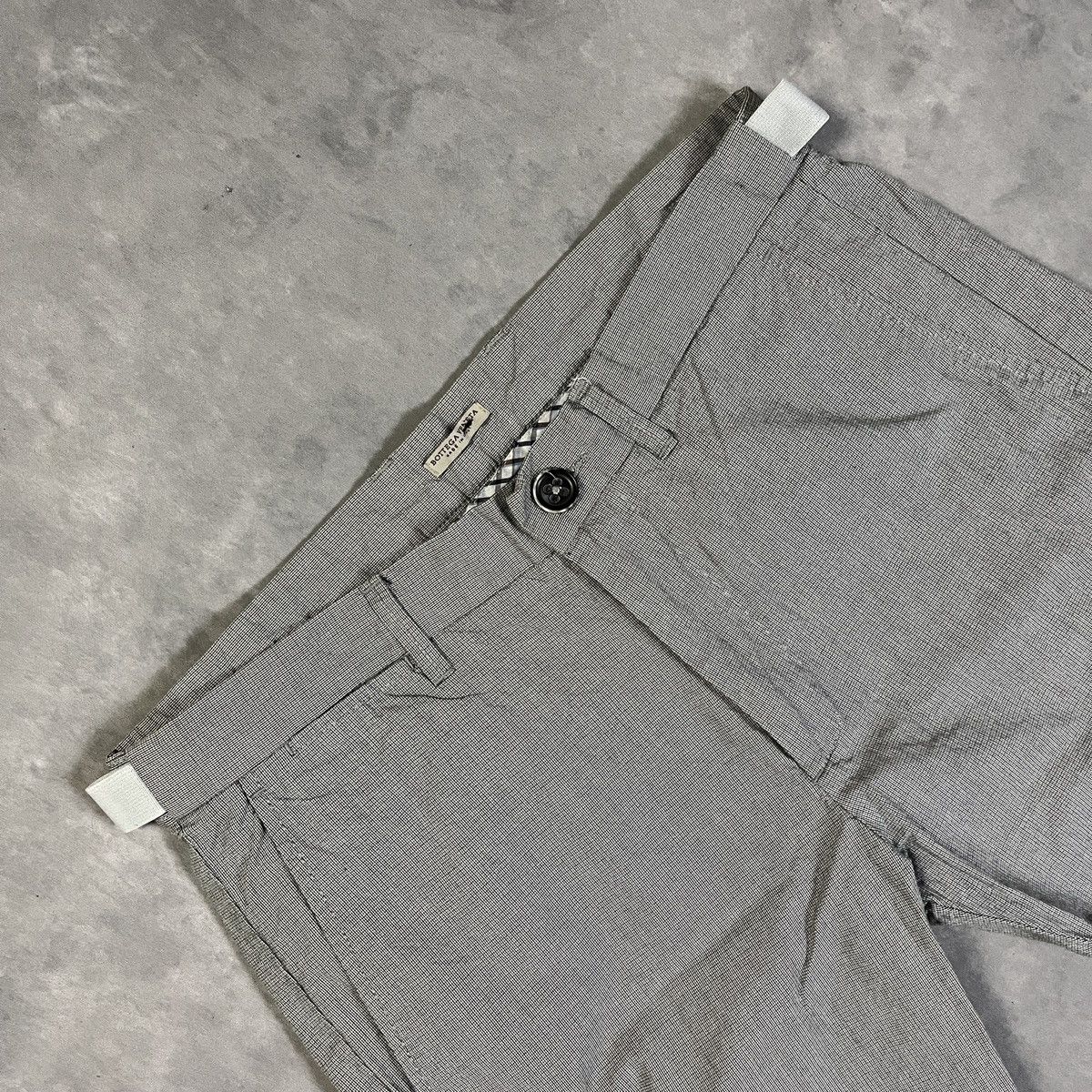 Bottega Veneta BOTTEGA VENETA HOUNDSTOOTH TAILORED TROUSERS ARCHIVE LUXURY Size US 32 / EU 48 - 2 Thumbnail