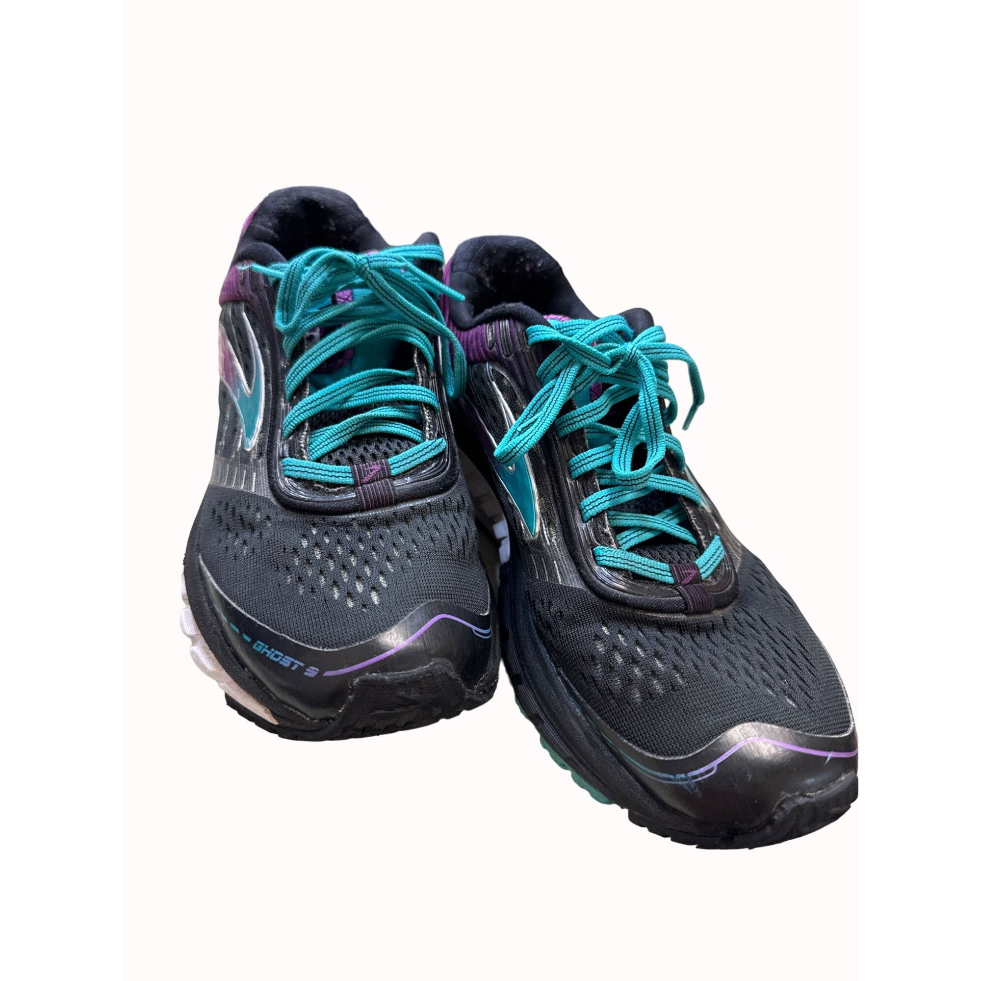 Brooks Brooks Ghost women’s black pink running athletic shoe sneake Size US 9.5 / IT 39.5 - 1 Thumbnail