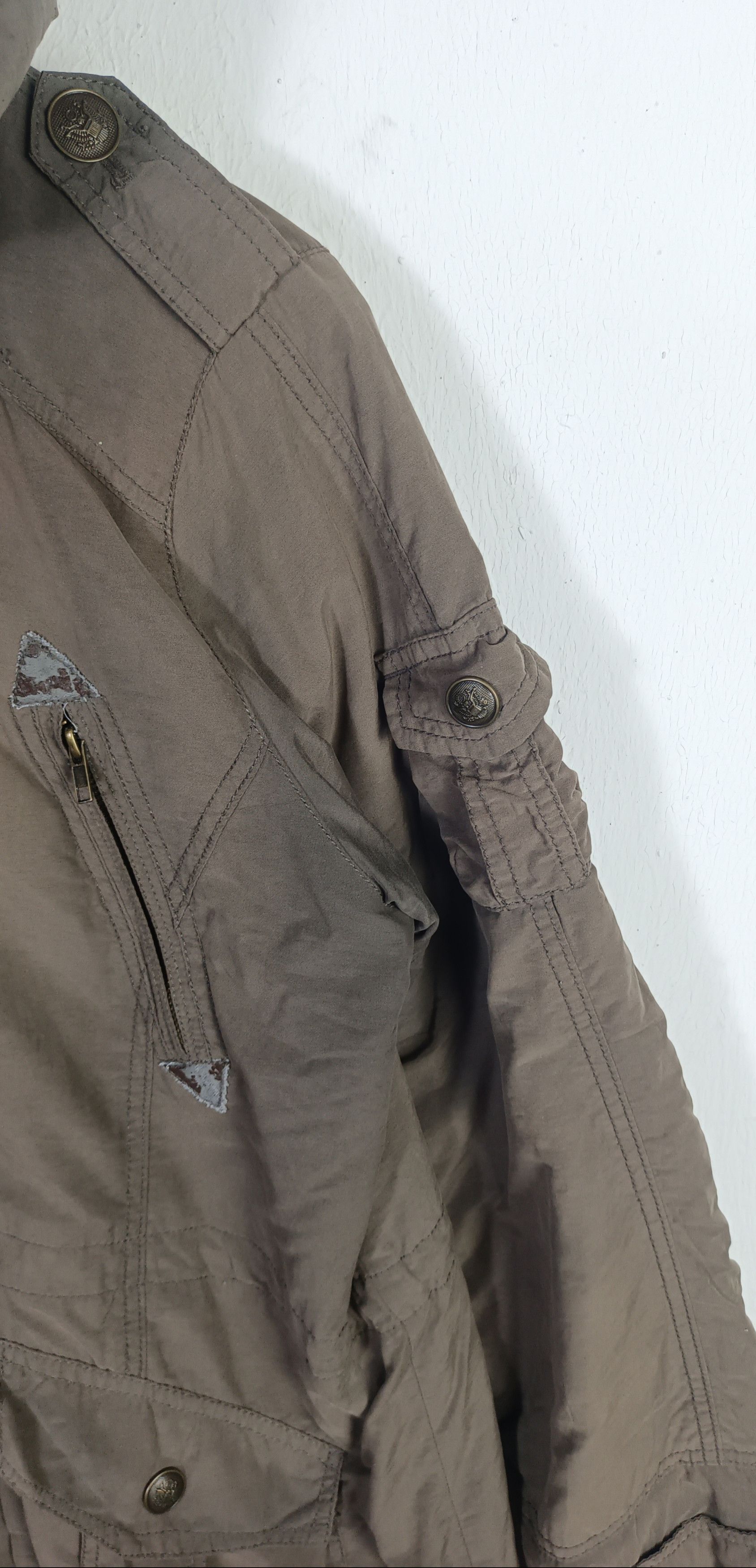 If Six Was Nine × Japanese Brand × Le Grande Bleu (L.G.B.) 🇯🇵Sorridere Military"Sixty Five Spirit" Parka Multi Pocket Size US L / EU 52-54 / 3 - 11 Thumbnail