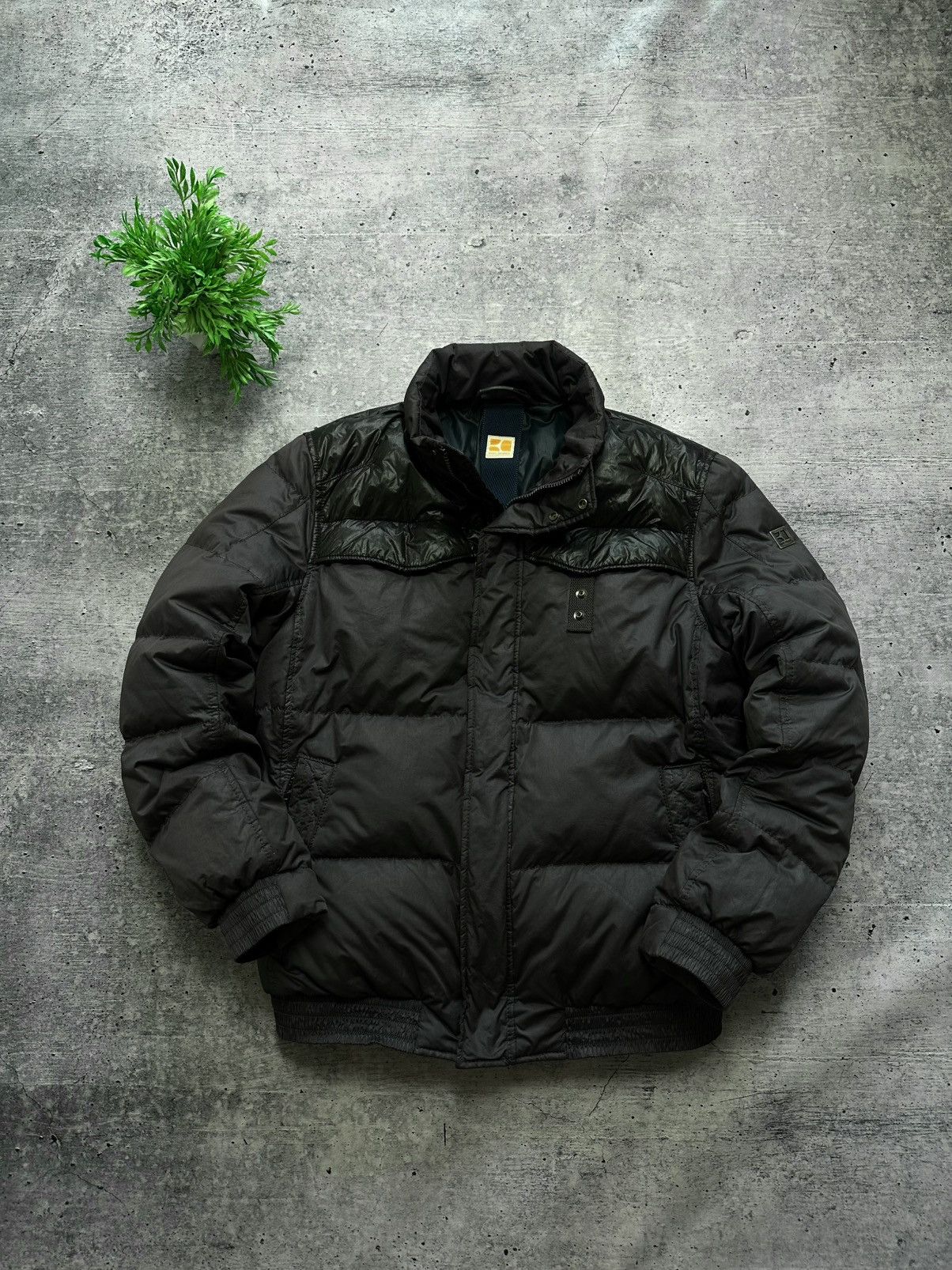 Hugo Boss Vintage Hugo Boss Orange Puffer Down Y2K Winter Jacket Size US M / EU 48-50 / 2 - 2 Thumbnail