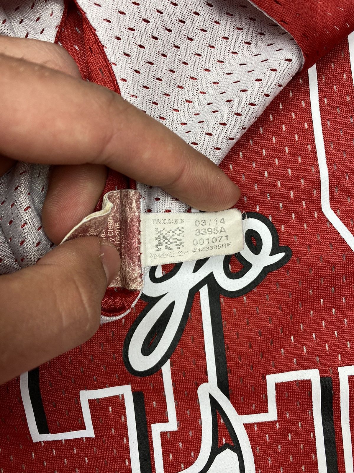 Mitchell & Ness Chicago Bulls NBA Basketball Double-Sided Jersey Size US L / EU 52-54 / 3 - 6 Thumbnail