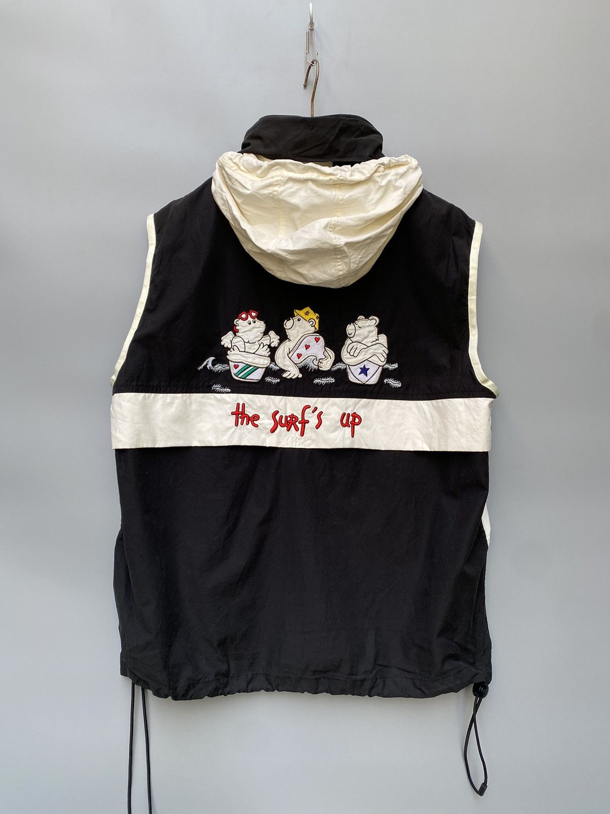 Jean Charles De Castelbajac 90s Castelbajac Sport- The Surf Up- Hooded Vest Size US L / EU 52-54 / 3 - 11 Thumbnail
