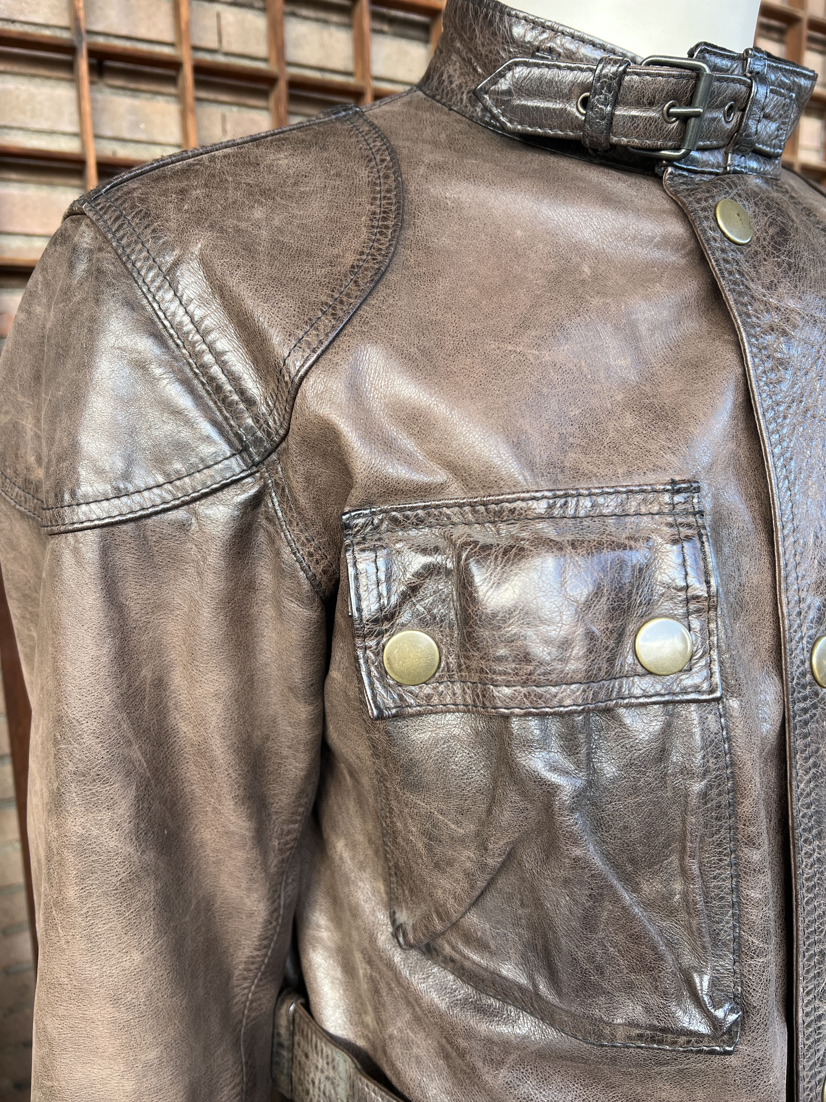 Belstaff BELSTAFF Leather Jacket PANTHER 1966 Benjamin Button L Size US M / EU 48-50 / 2 - 8 Thumbnail