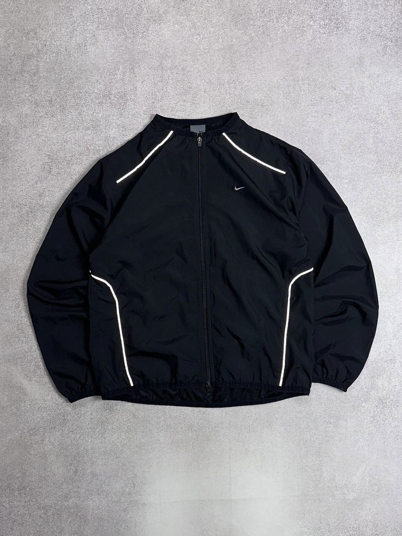 Nike × Skepta Vintage Nike TN Skepta Style Black Nylon Tracksuit Y2K Rare Size US S / EU 44-46 / 1 - 3 Thumbnail