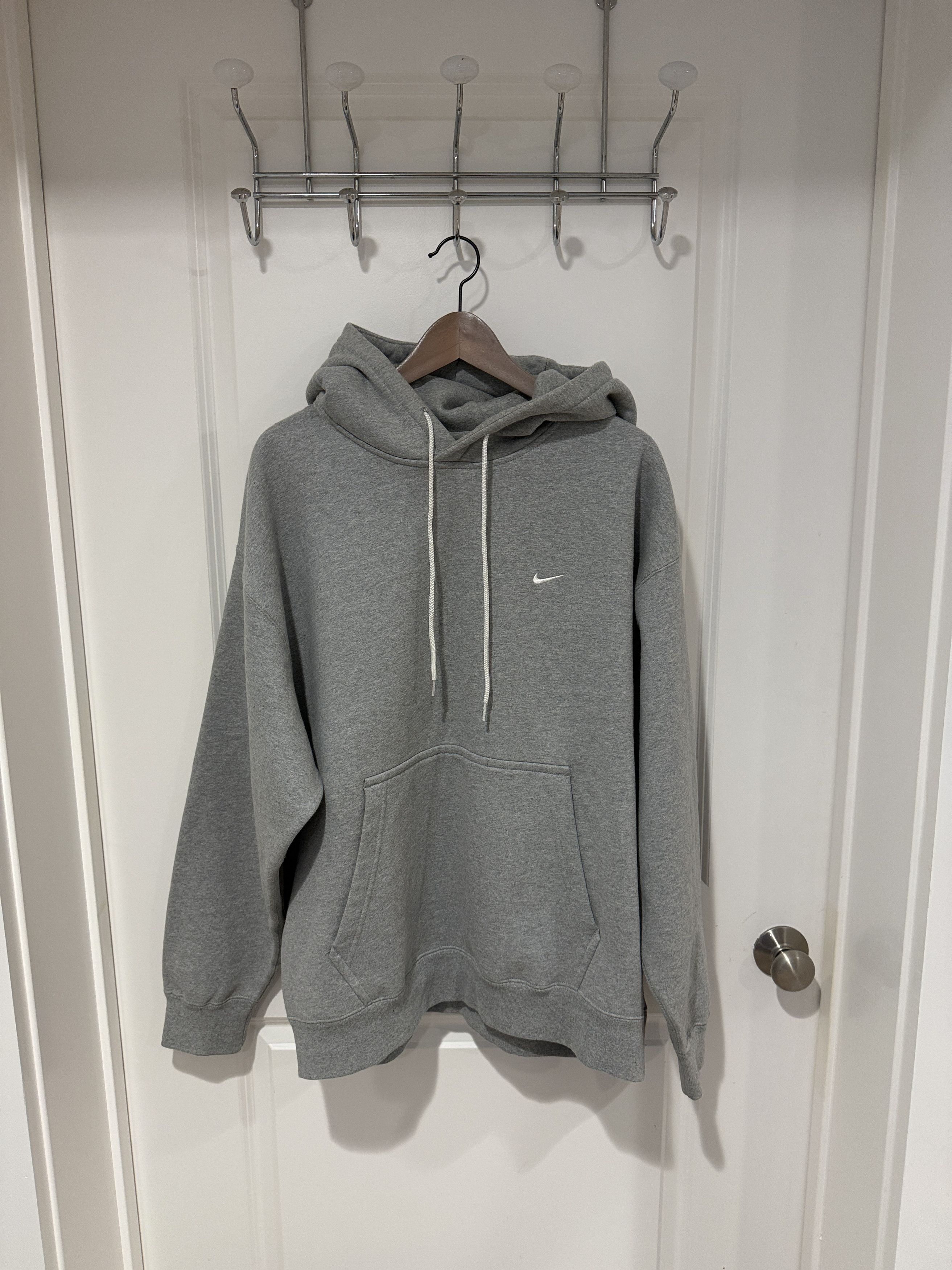 Nike Nike Solo Swoosh Hoodie Size US L / EU 52-54 / 3 - 3 Thumbnail