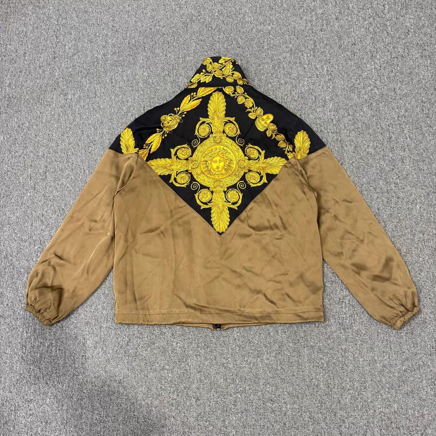 Versace Versace Baroque Khaki Unused 44 Jacket Size US S / EU 44-46 / 1 - 2 Thumbnail