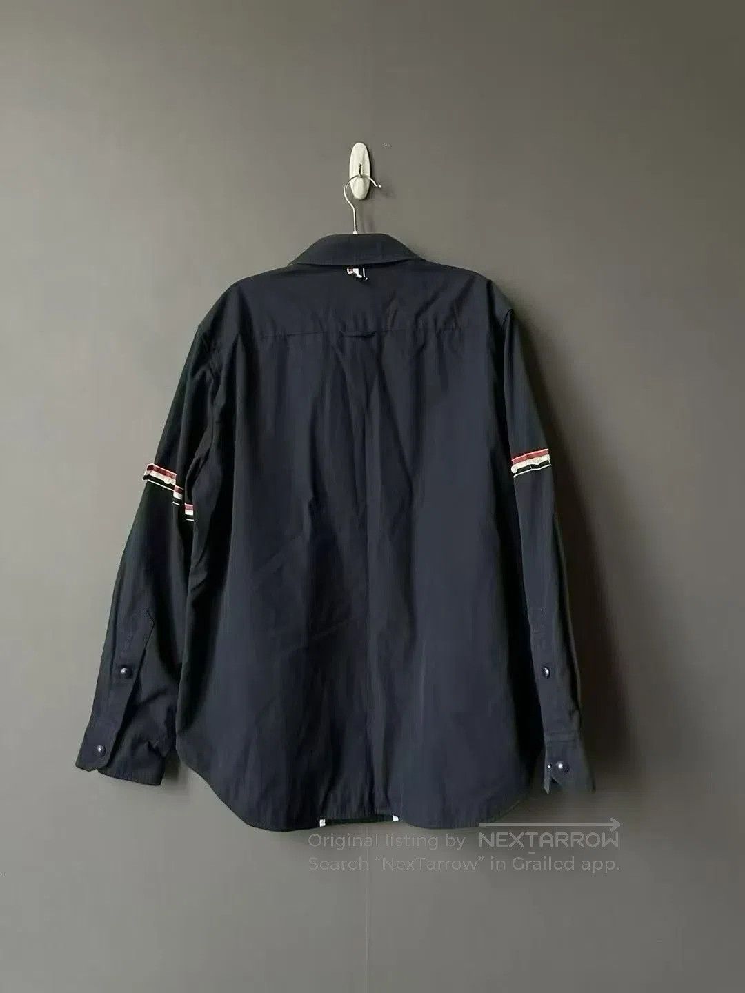 Thom Browne Thom Browne Double Sleeve Logo Shirt Jacket| Size US L / EU 52-54 / 3 - 2 Thumbnail