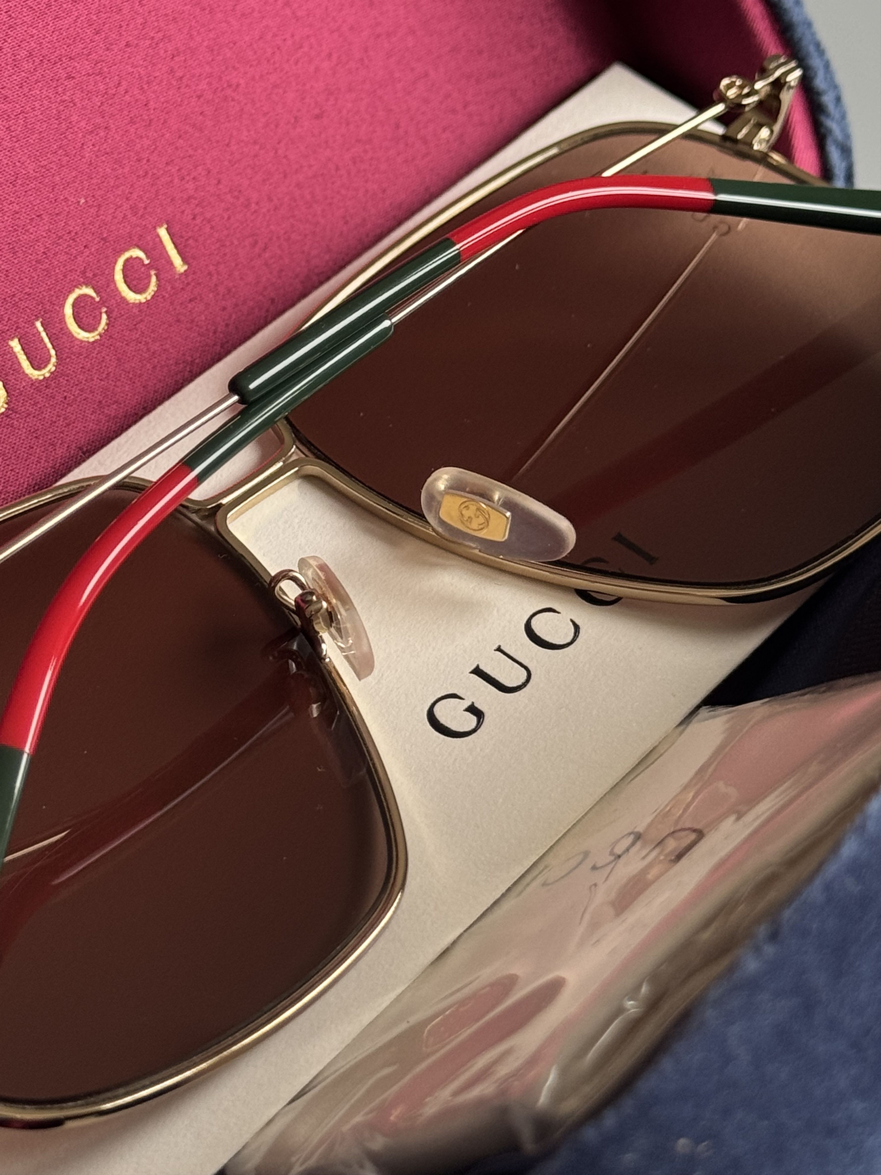Gucci Gucci sunglasses Unisex Size ONE SIZE - 6 Thumbnail