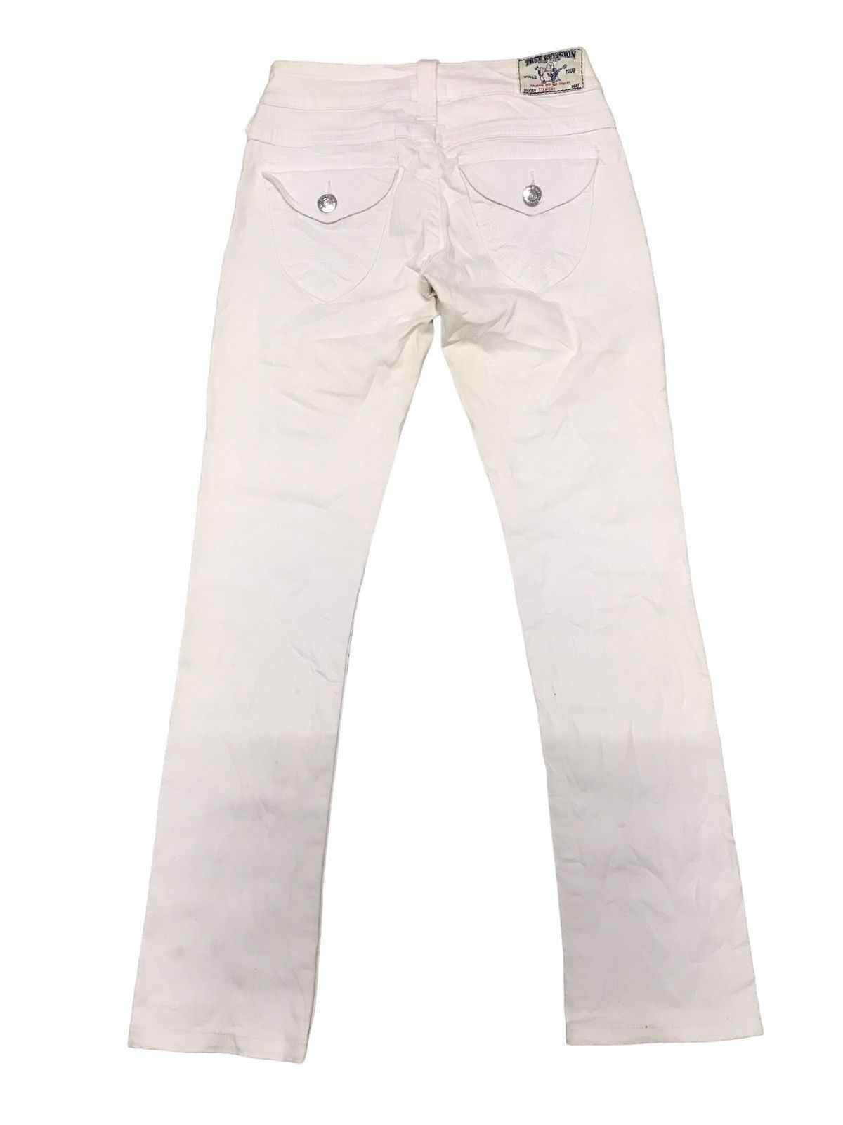 True Religion Vintage True Religion White Straight Jeans Size US 28 / EU 44 - 14 Thumbnail
