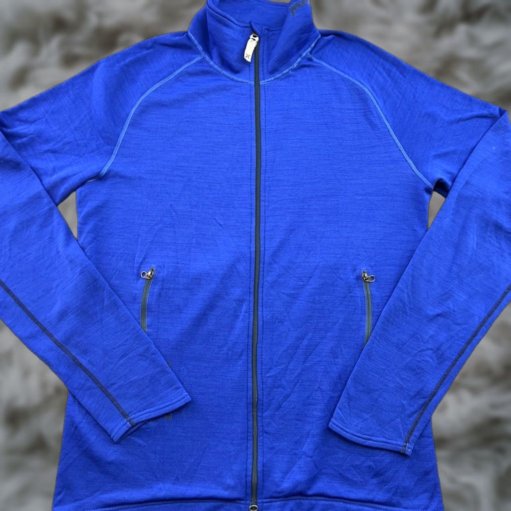 Houdini Houdini Outright Jacket Mens S Blue Full Zip Polartec Lightweight Stretch Jacket Size US S / EU 44-46 / 1 - 1 Thumbnail