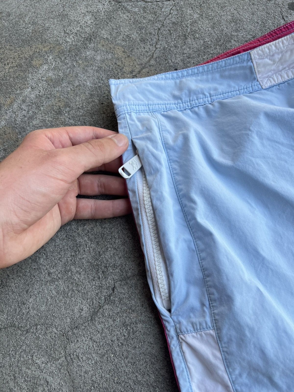 Burberry Rare Vintage Burberry Nylon Swim Shorts Archive Big Logo L Size US 34 / EU 50 - 5 Thumbnail