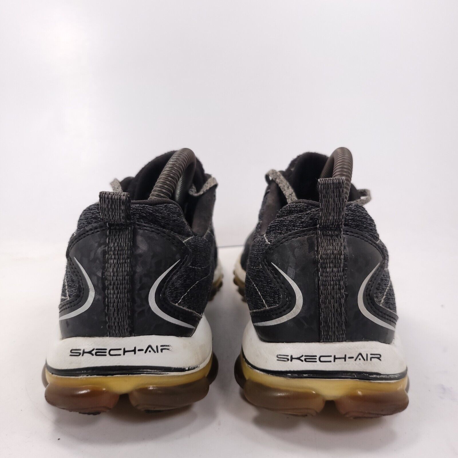 SKECHERS Skechers Skech-Air Shoe Womens Size 9 12211 Black White Size US 9 / IT 39 - 3 Thumbnail