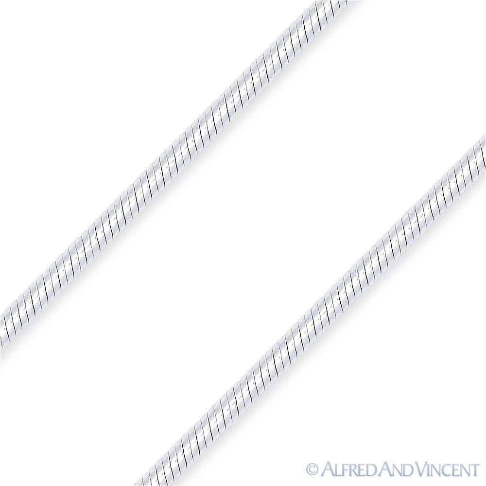 Other 1mm Classic Snake Link Italian Chain Bracelet - 7" Size ONE SIZE - 2 Thumbnail