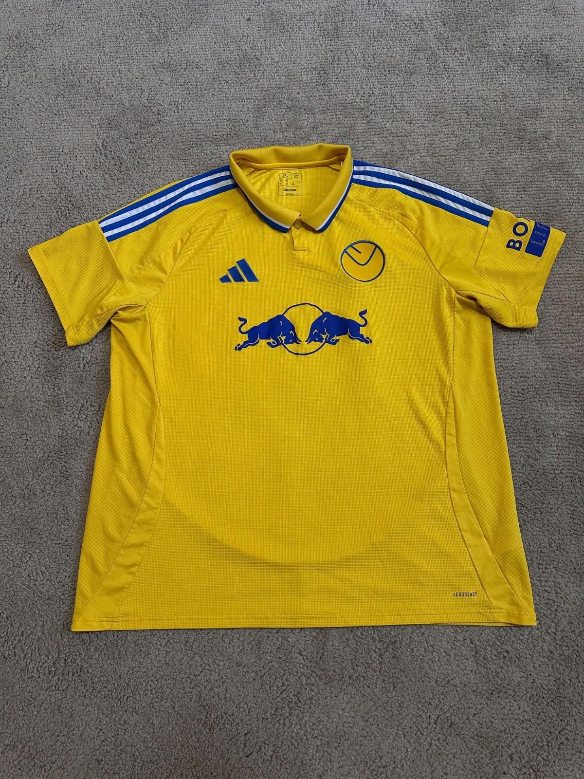 Adidas Adidas Leeds United 2024/25 3Rd Football Shirt Soccer Jersey Size US XXL / EU 58 / 5 - 1 Thumbnail