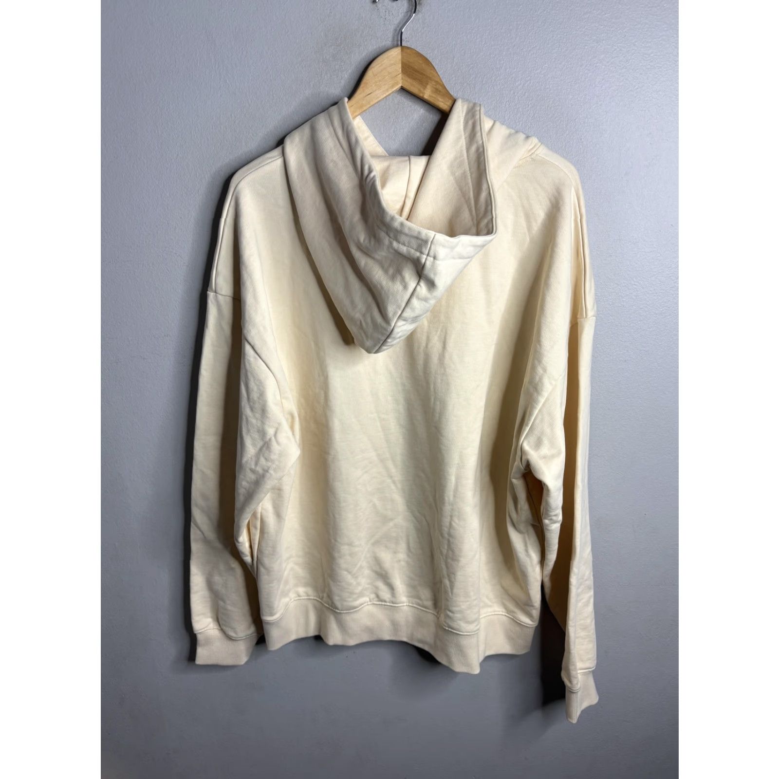 Vintage Elfric Eden Hoodie Mens L White Graphic Print Pray the Lord Pullover Sweatshirt Size US L / EU 52-54 / 3 - 4 Thumbnail