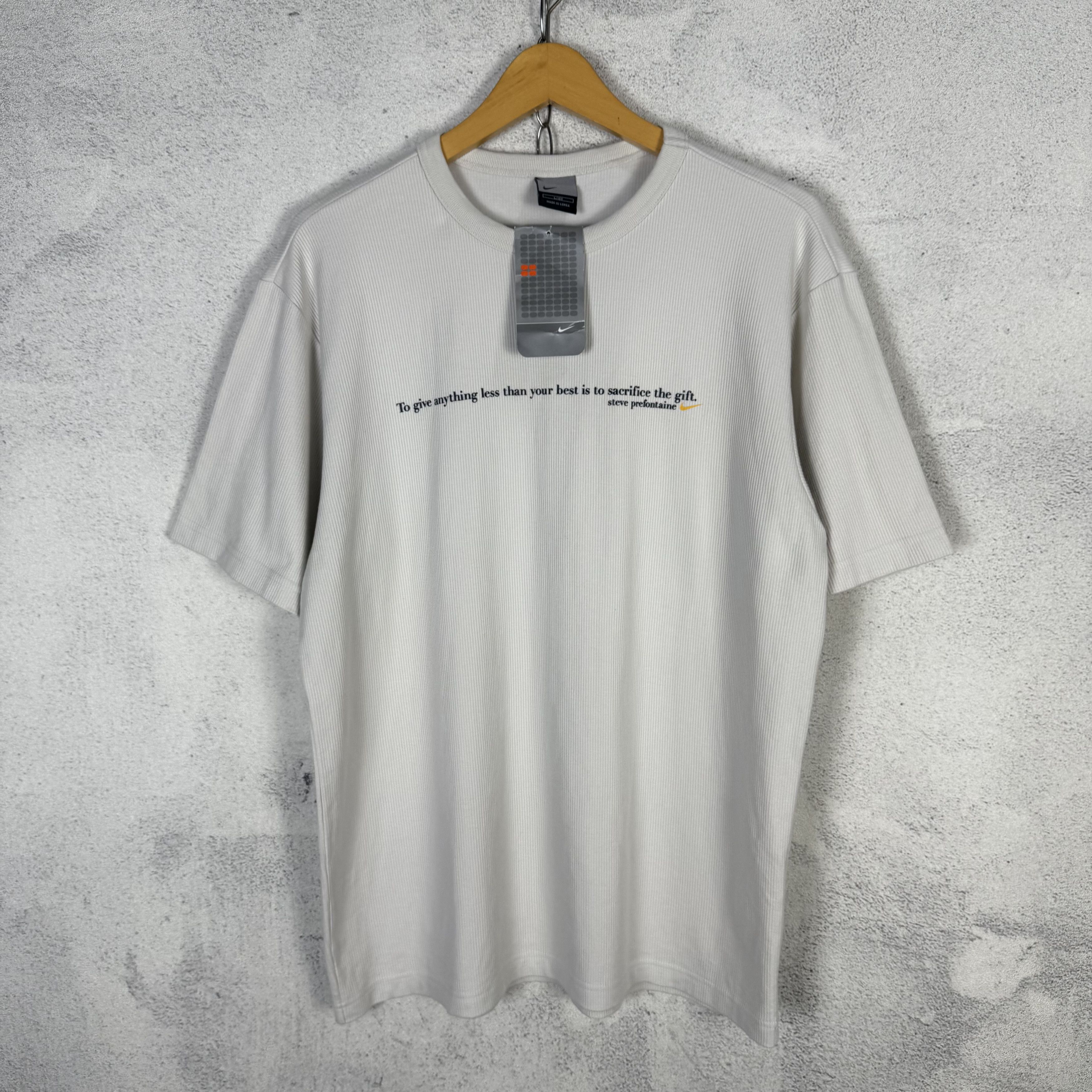Nike Vintage Nike x Steve Prefontaine Tshirt Size US L / EU 52-54 / 3 - 1 Thumbnail