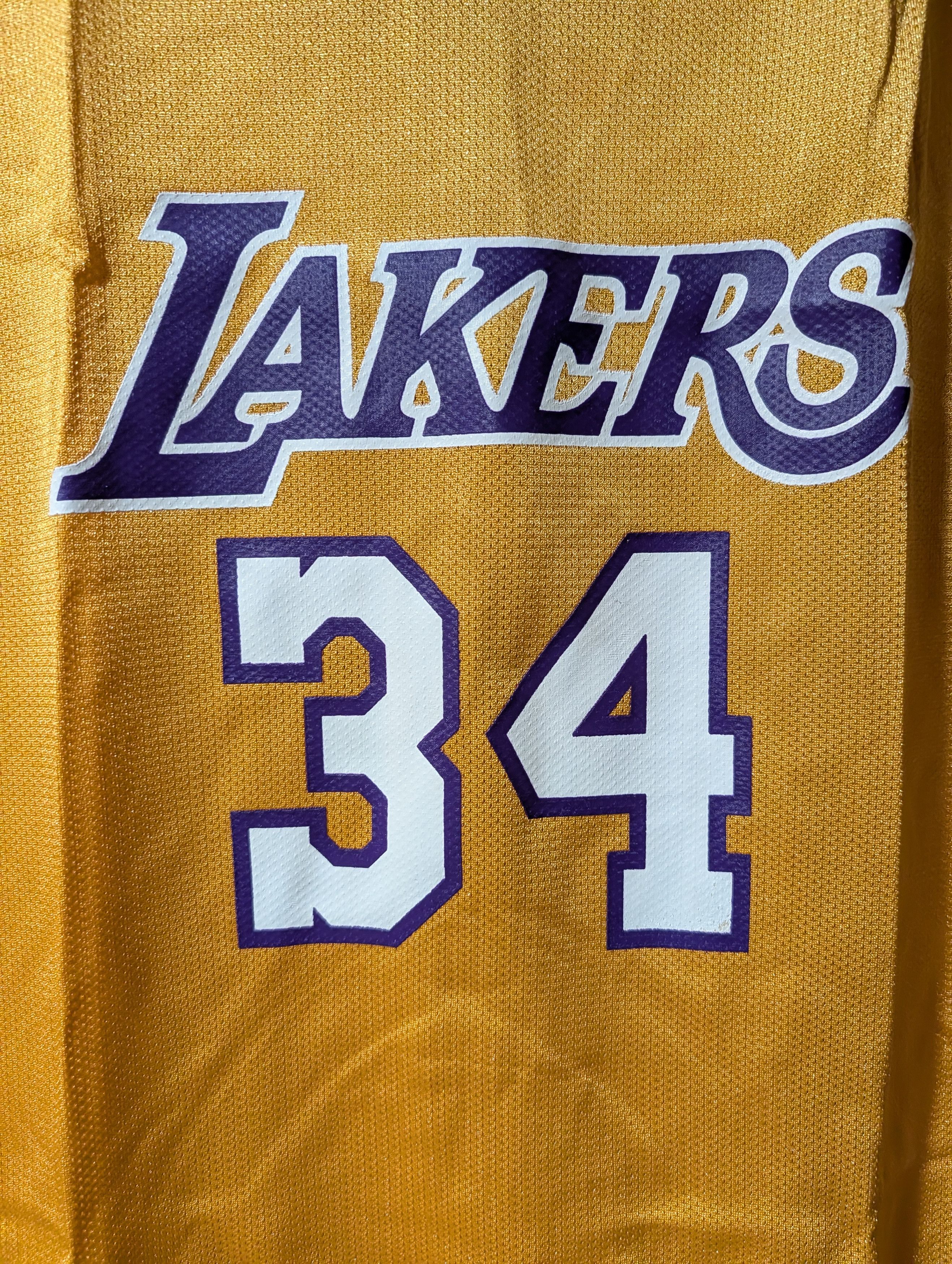 Champion Vintage Shaquille O'Neal Lakers Jersey #34 NBA Youth XL Size US XL / EU 56 / 4 - 2 Thumbnail