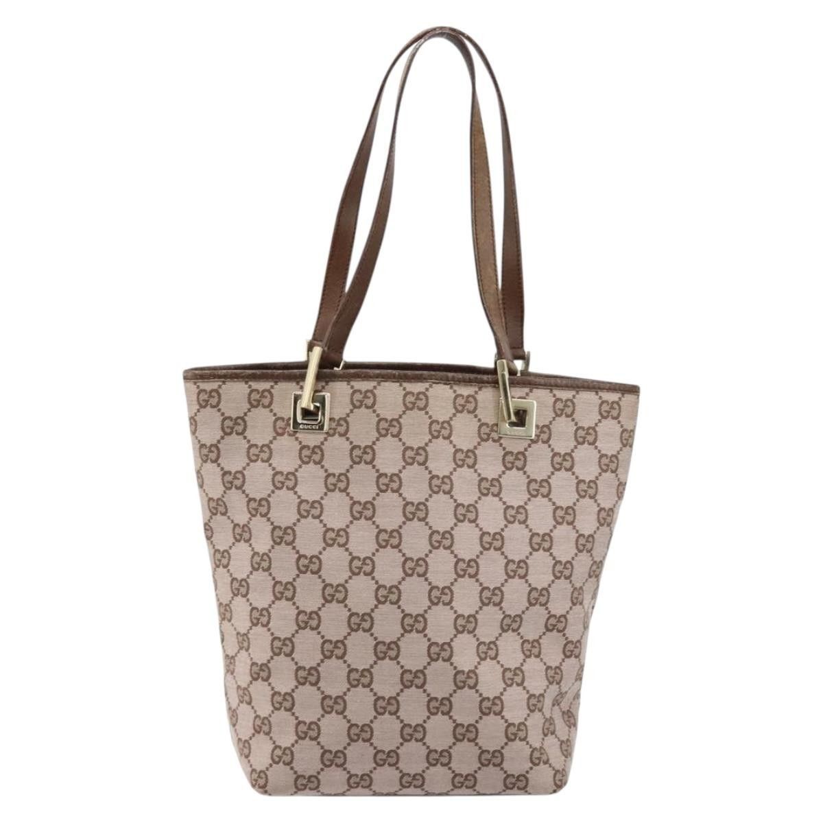 Gucci Gucci Vintage Bucket Shopping Tote GG Canvas Size ONE SIZE - 1 Thumbnail
