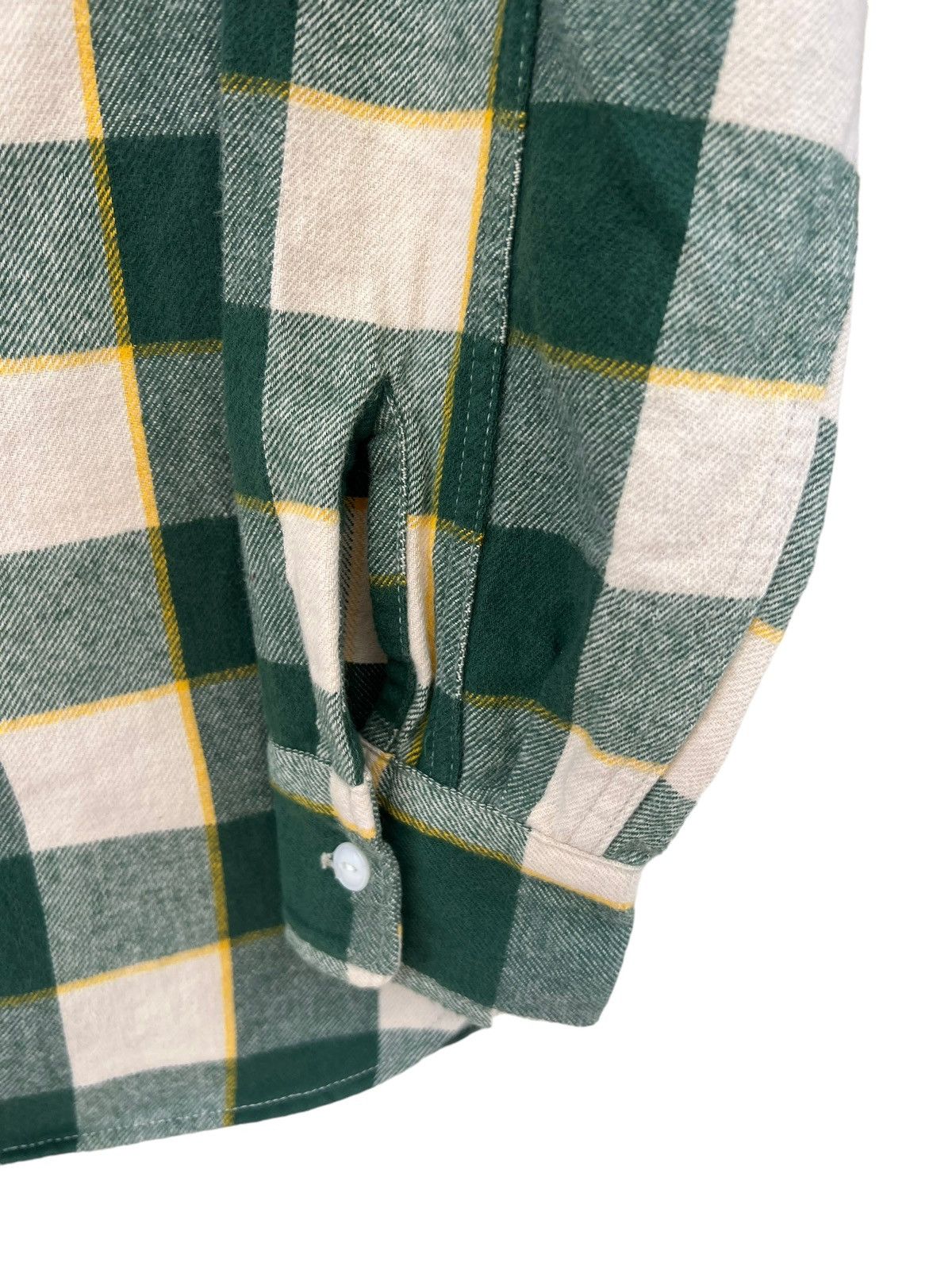 Japanese Brand Masterpiece Brand Japan Checked Gusset Flannel Work Shirt Size US M / EU 48-50 / 2 - 13 Thumbnail