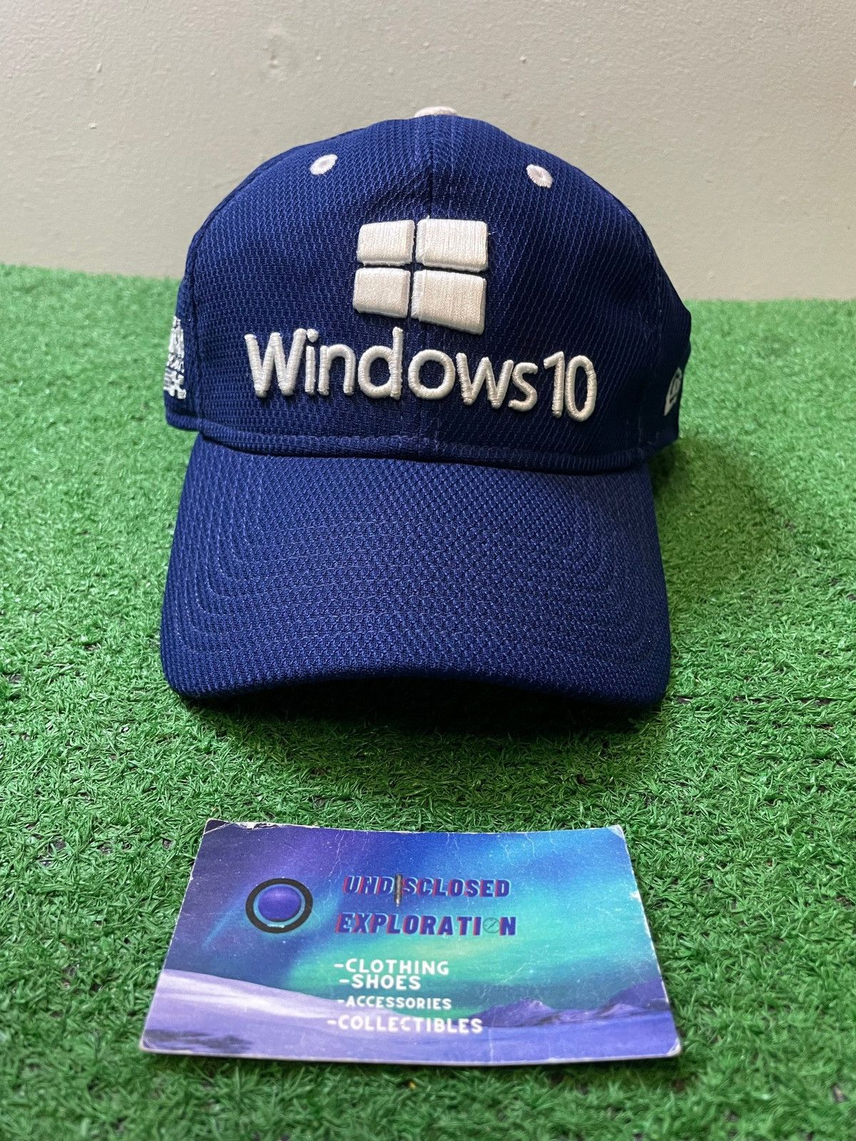 Microsoft Vintage Windows 10 Microsoft blue and white hat Size ONE SIZE - 1 Thumbnail