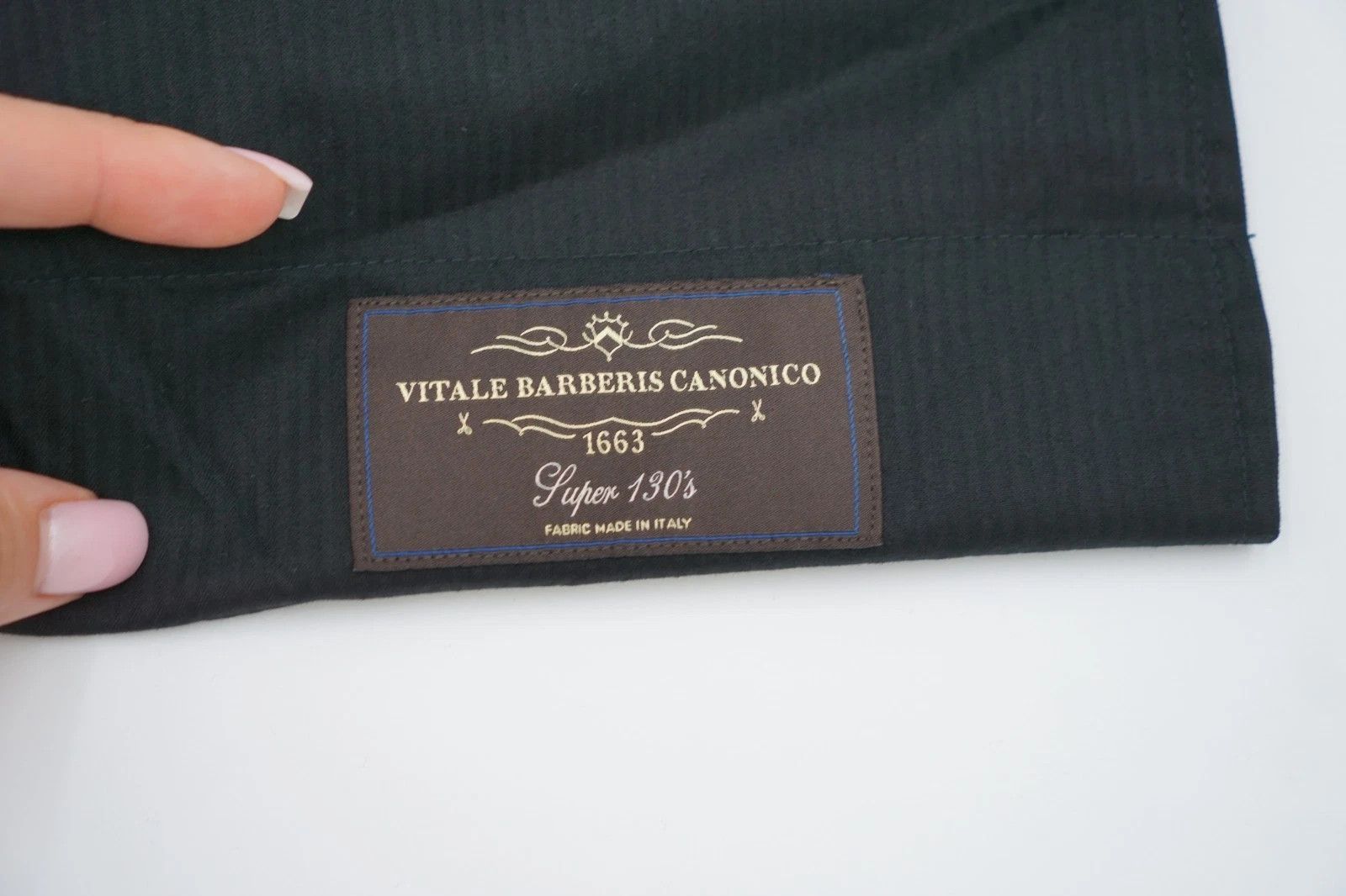 Suitsupply Men Suitsupply Pants Navy Blue Wool Brescia Size UK/US46 Size 46R - 4 Thumbnail