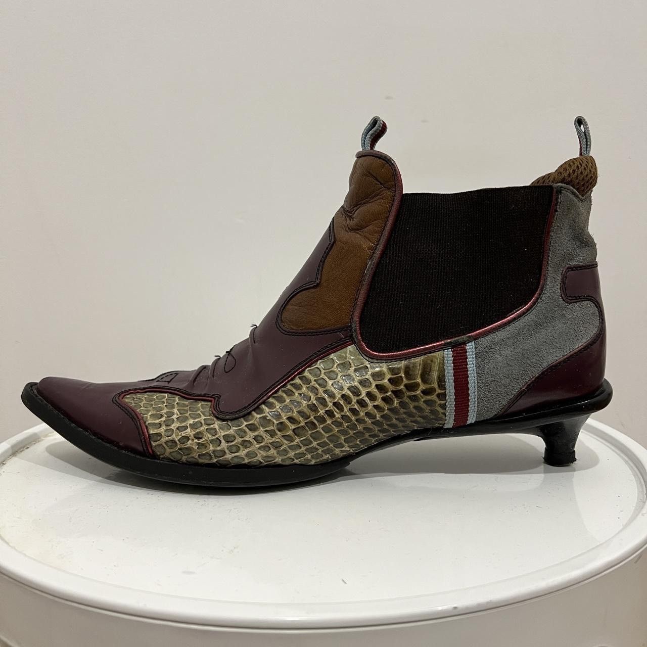 Miu Miu Miu miu kitten heel cowboy boots | Grailed