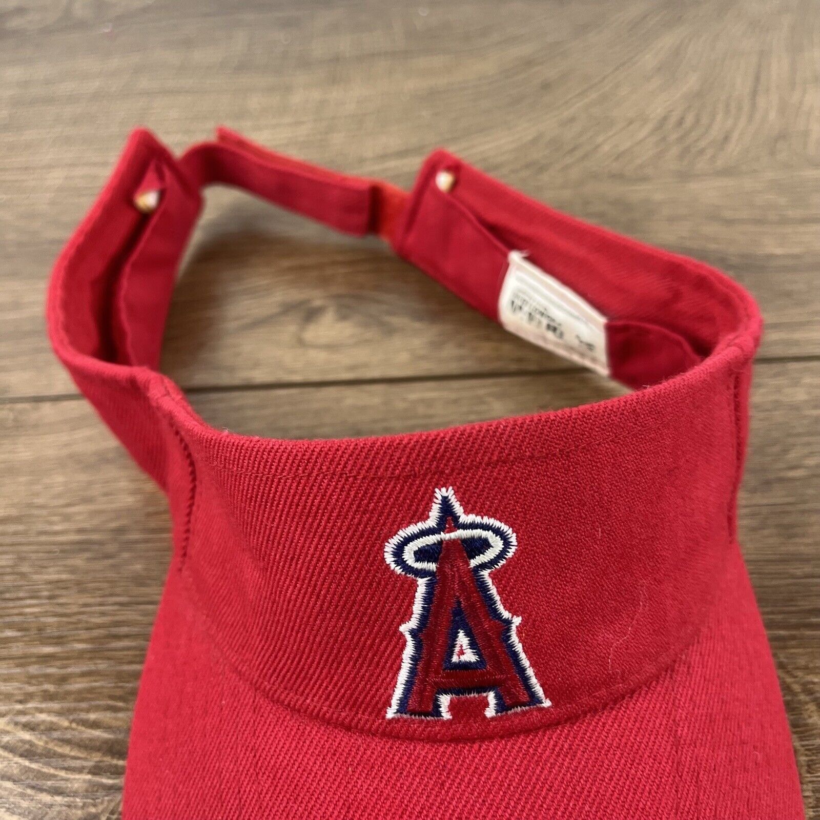 Other Los Angeles Angels Visor LA Hat Red Cap Adjustable Hat Red A Size ONE SIZE - 7 Thumbnail