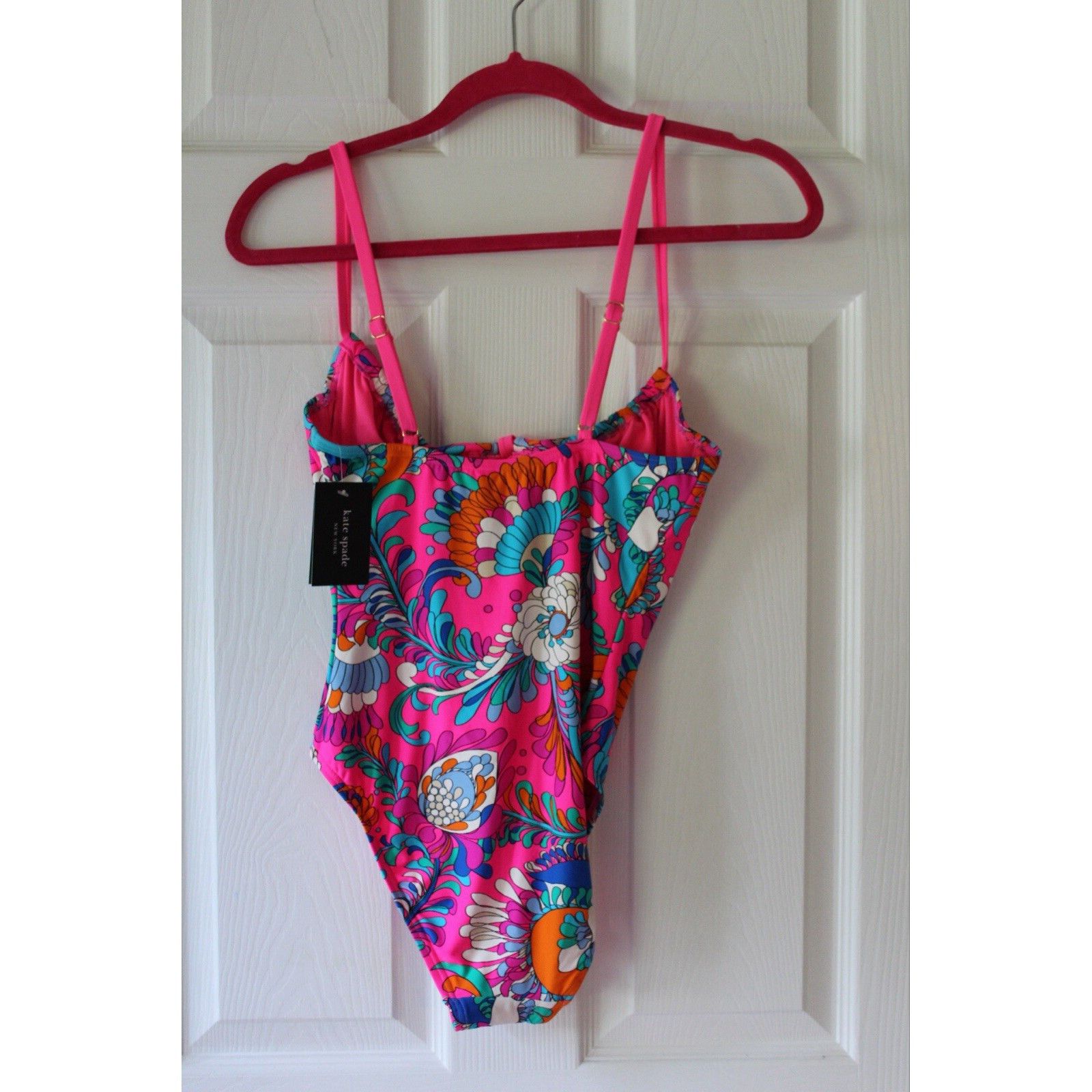 Other NWT Kate Spade Radiant Pink One Piece Bikini Size Small Size ONE SIZE - 7 Thumbnail