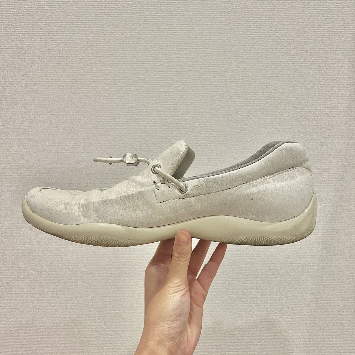 image of Prada Ss1999 Loafer in White, Men's (Size 7)