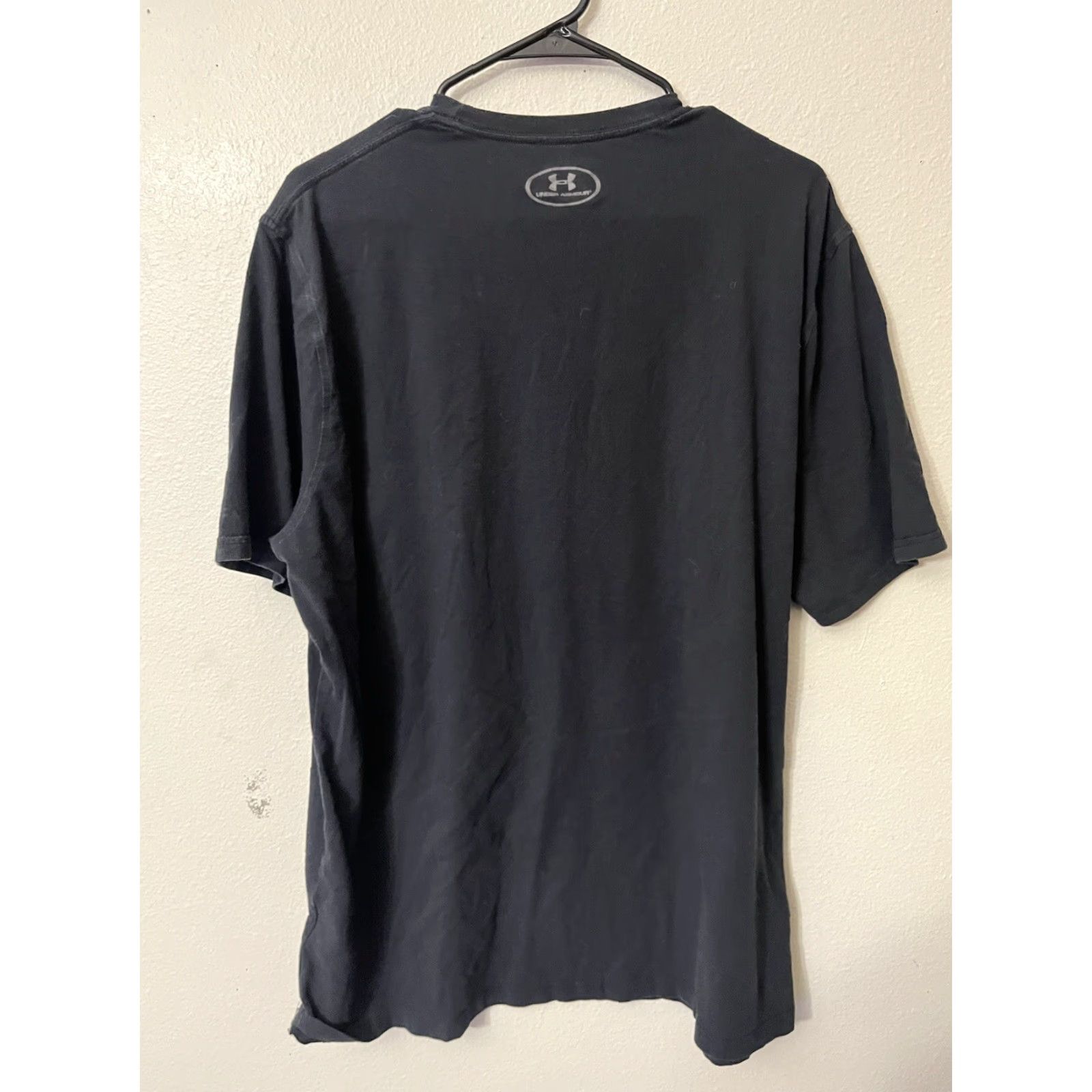 Under Armour VINTAGE Under Armour HeatGear Demand Victory T-Shirt Men XL Black Loose Fit - Sportswear Shirt Modern Era Size US XL / EU 56 / 4 - 4 Thumbnail