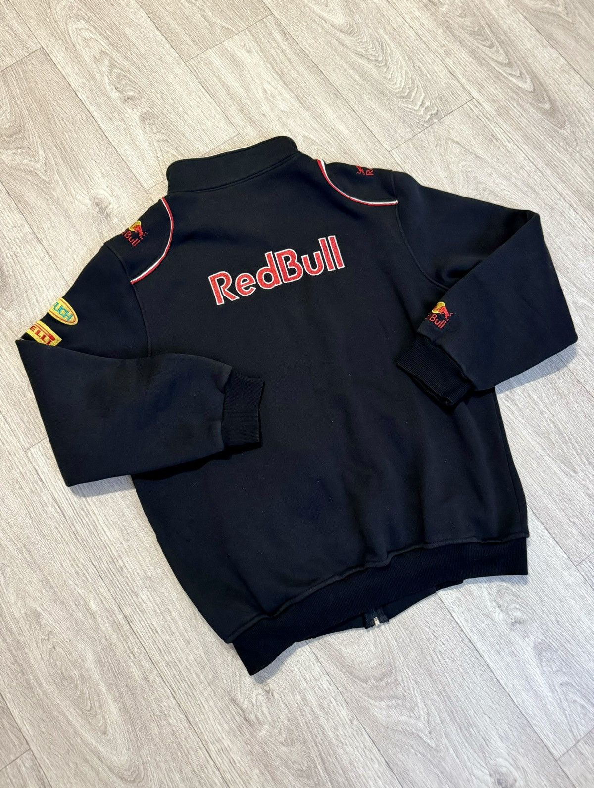 Red Bull 🔷Vintage Red Bull Infiniti Racing Zip Sweatshirt Fleece🔷 Size US L / EU 52-54 / 3 - 5 Thumbnail